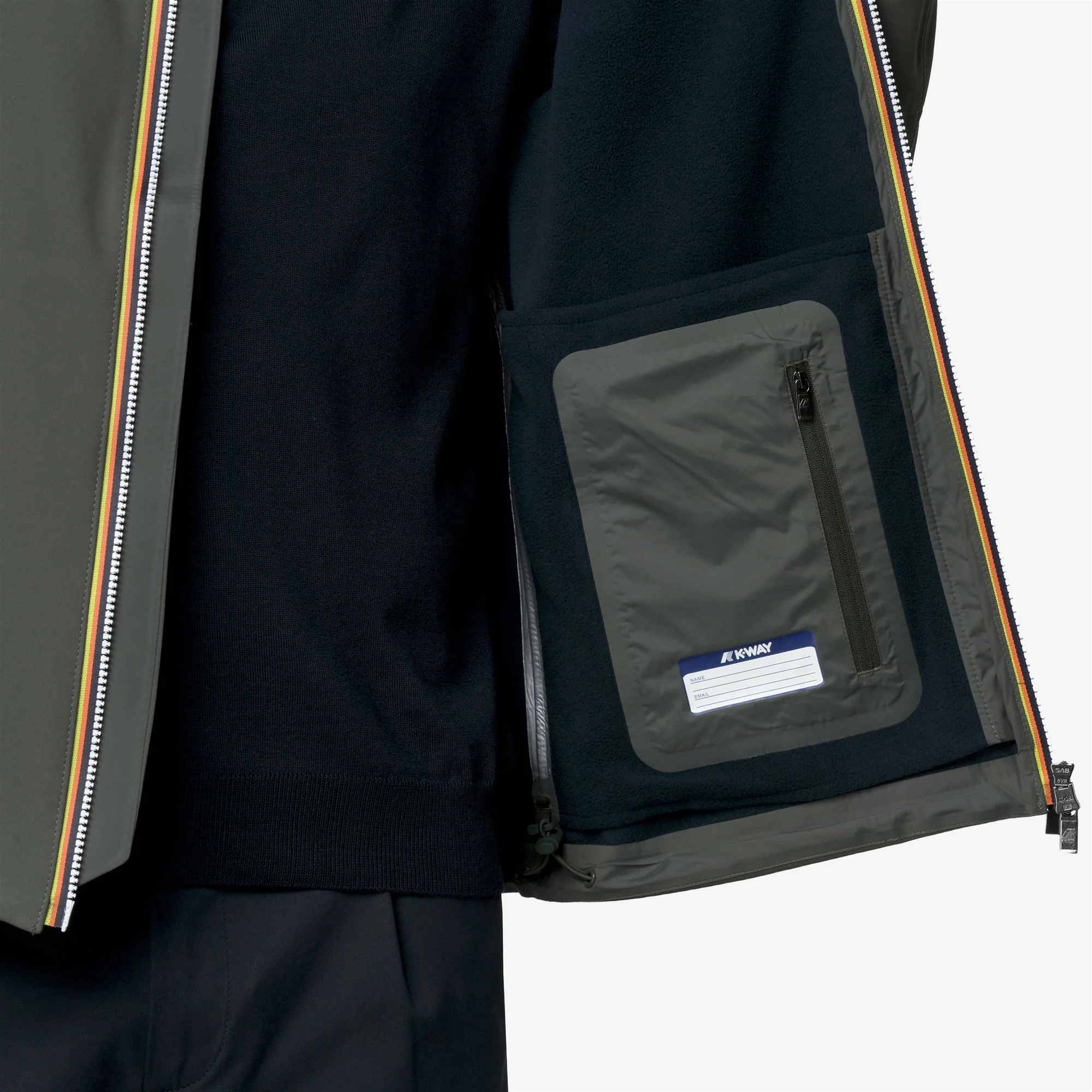 JACKO BONDED - Jackets - Short - Man - GREEN BLACKISH-BLUE DEPTH - Image 2