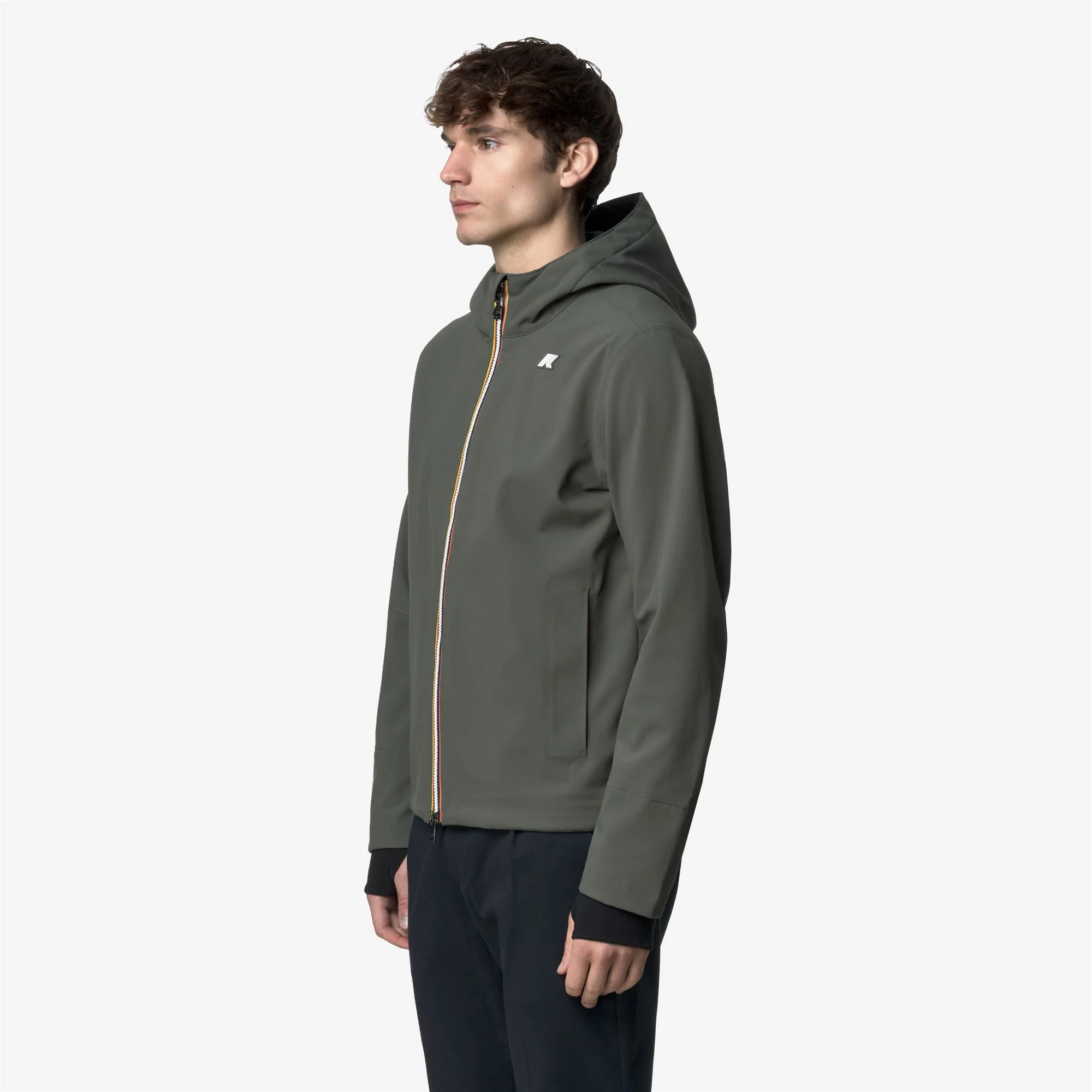JACKO BONDED - Jackets - Short - Man - GREEN BLACKISH-BLUE DEPTH - Image 4
