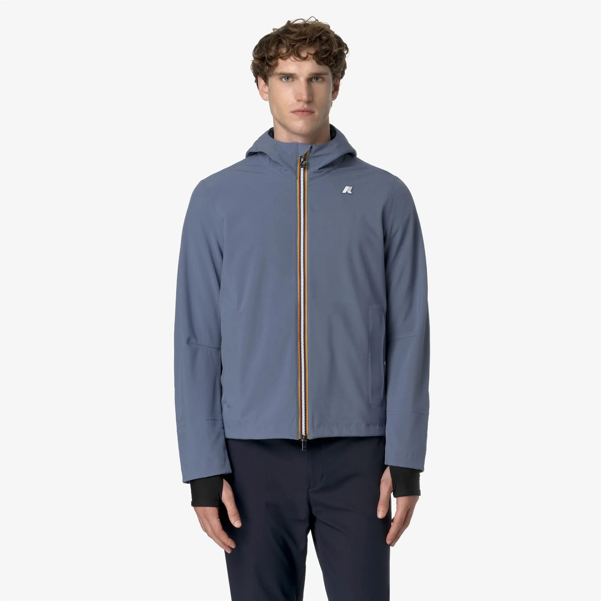 JACKO BONDED - Jackets - Short - Man - GREY BLUE A-BLUE D - Image 3