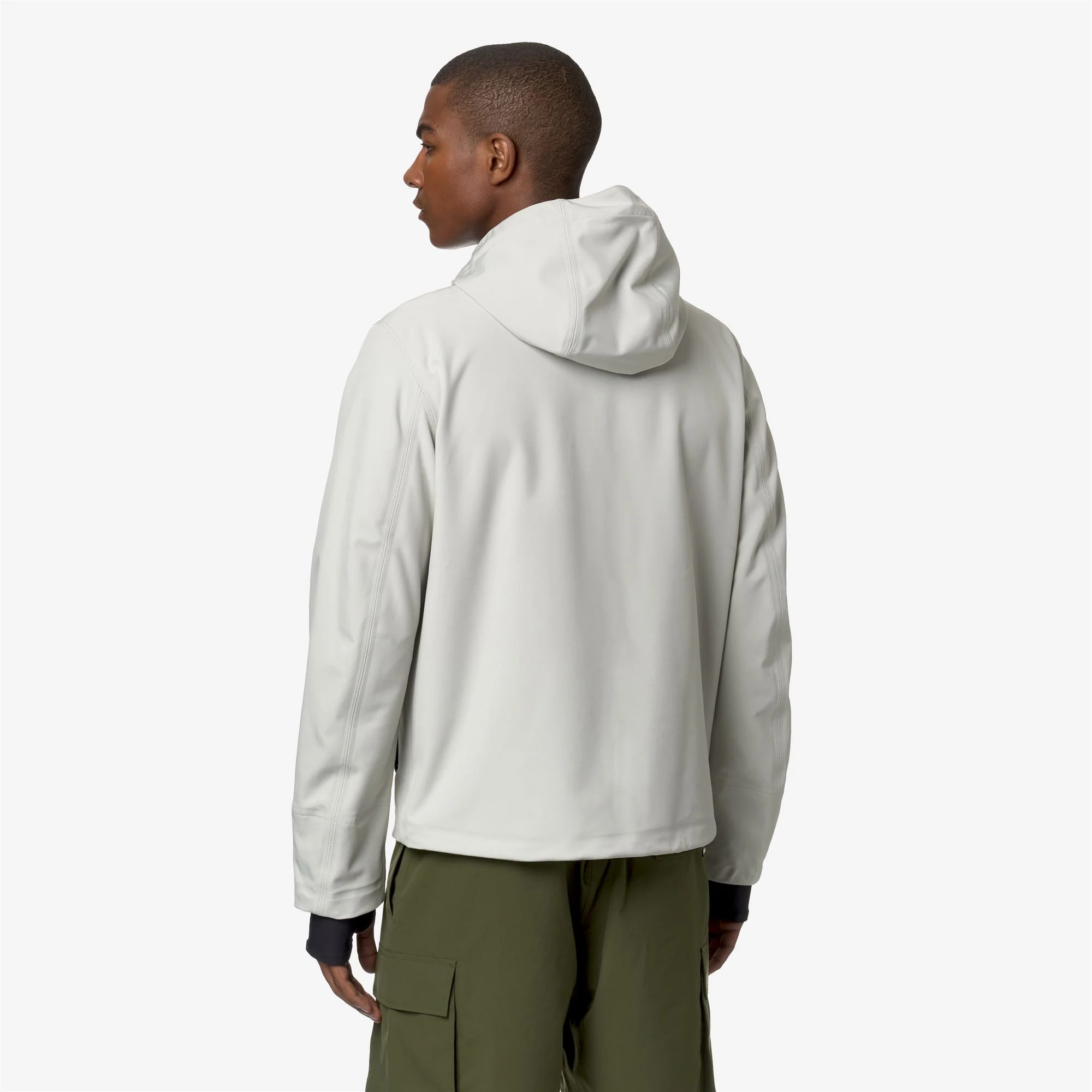 JACKO BONDED JERSEY - Jackets - Short - Man - BEIGE LT - Image 5