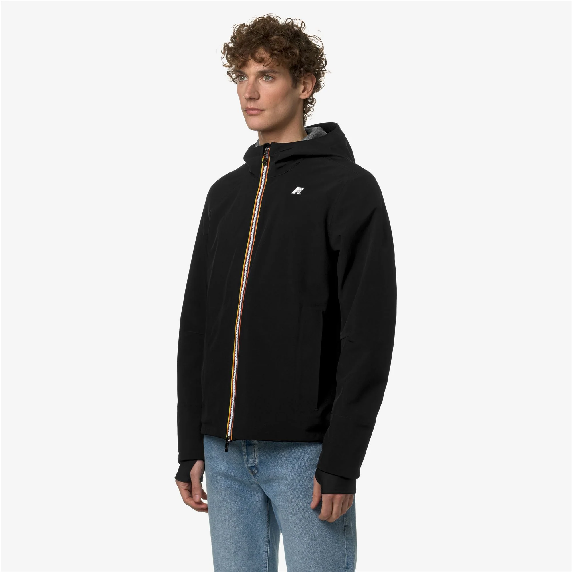 JACKO BONDED JERSEY - Jackets - Short - Man - BLACK PURE - Image 4