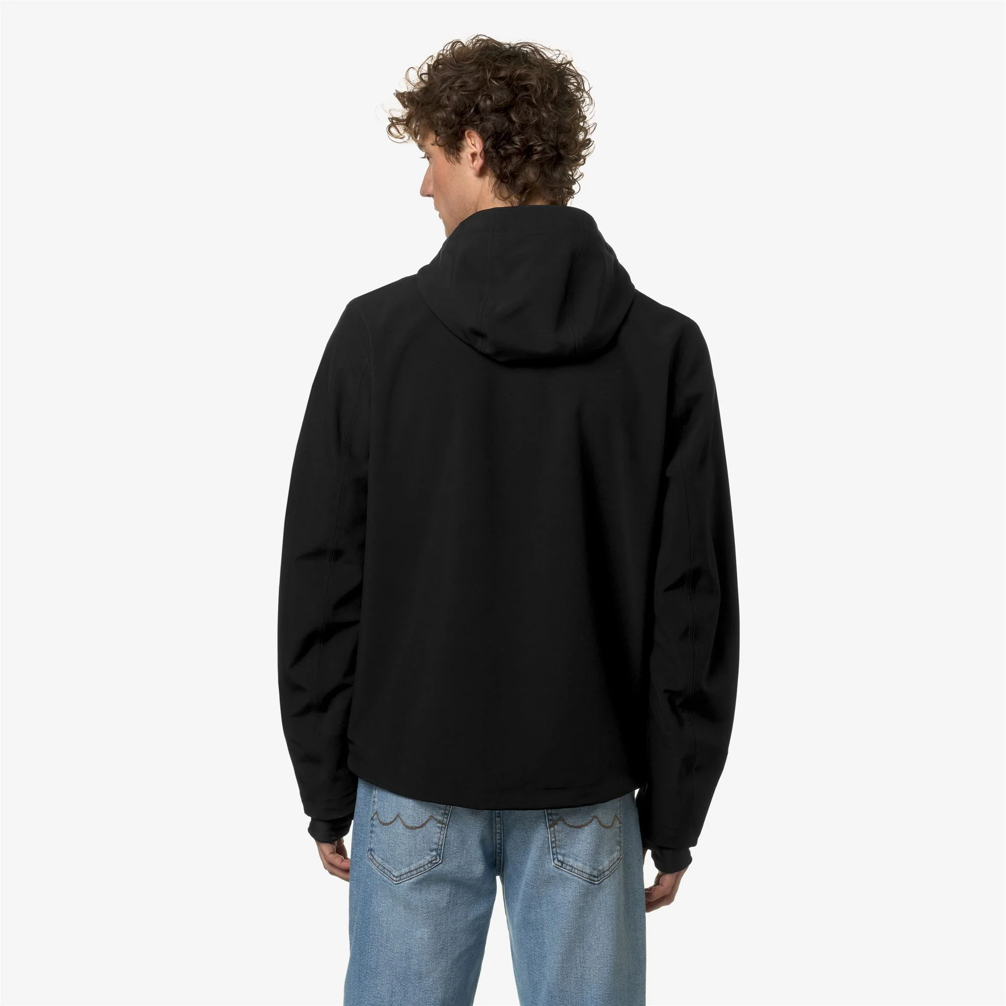 JACKO BONDED JERSEY - Jackets - Short - Man - BLACK PURE - Image 5