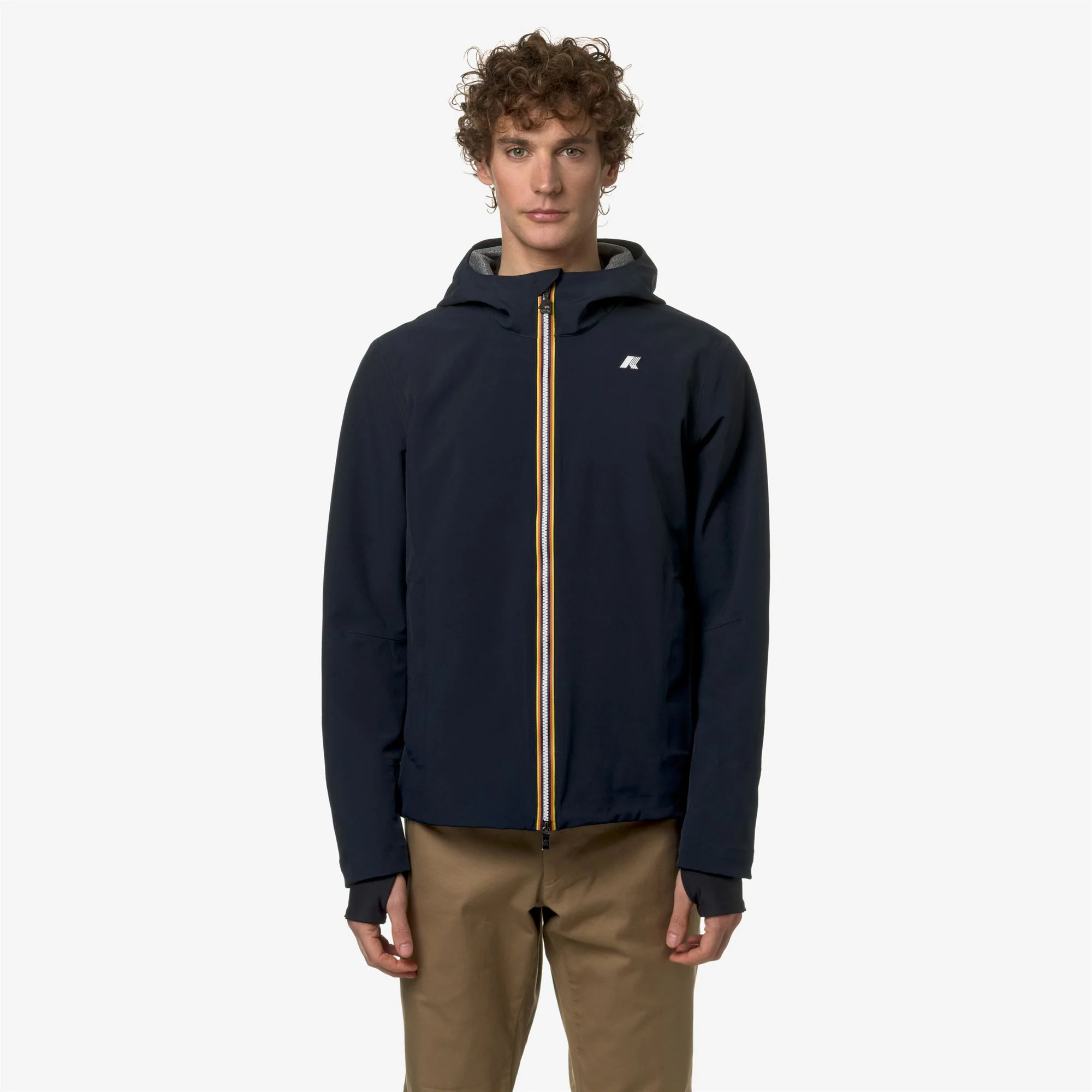 JACKO BONDED JERSEY - Jackets - Short - Man - BLUE DEPTH - Image 3