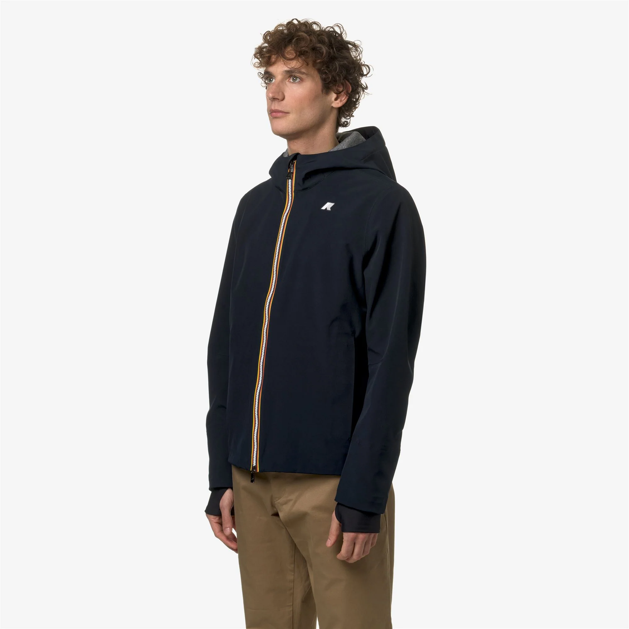 JACKO BONDED JERSEY - Jackets - Short - Man - BLUE DEPTH - Image 4