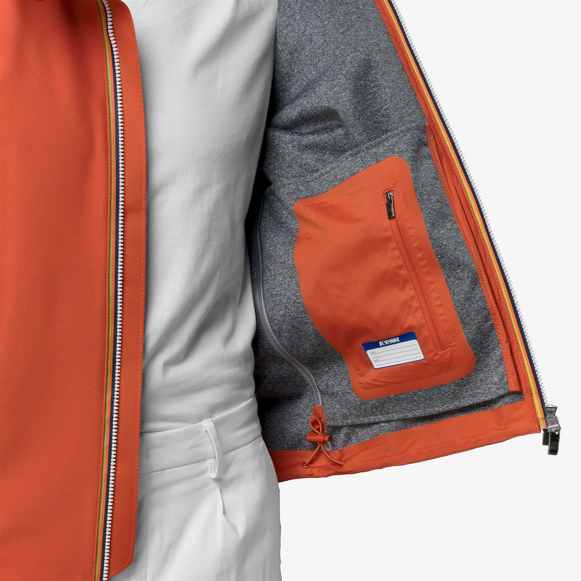 JACKO BONDED JERSEY - Jackets - Short - Man - ORANGE BROWNISH - Image 2