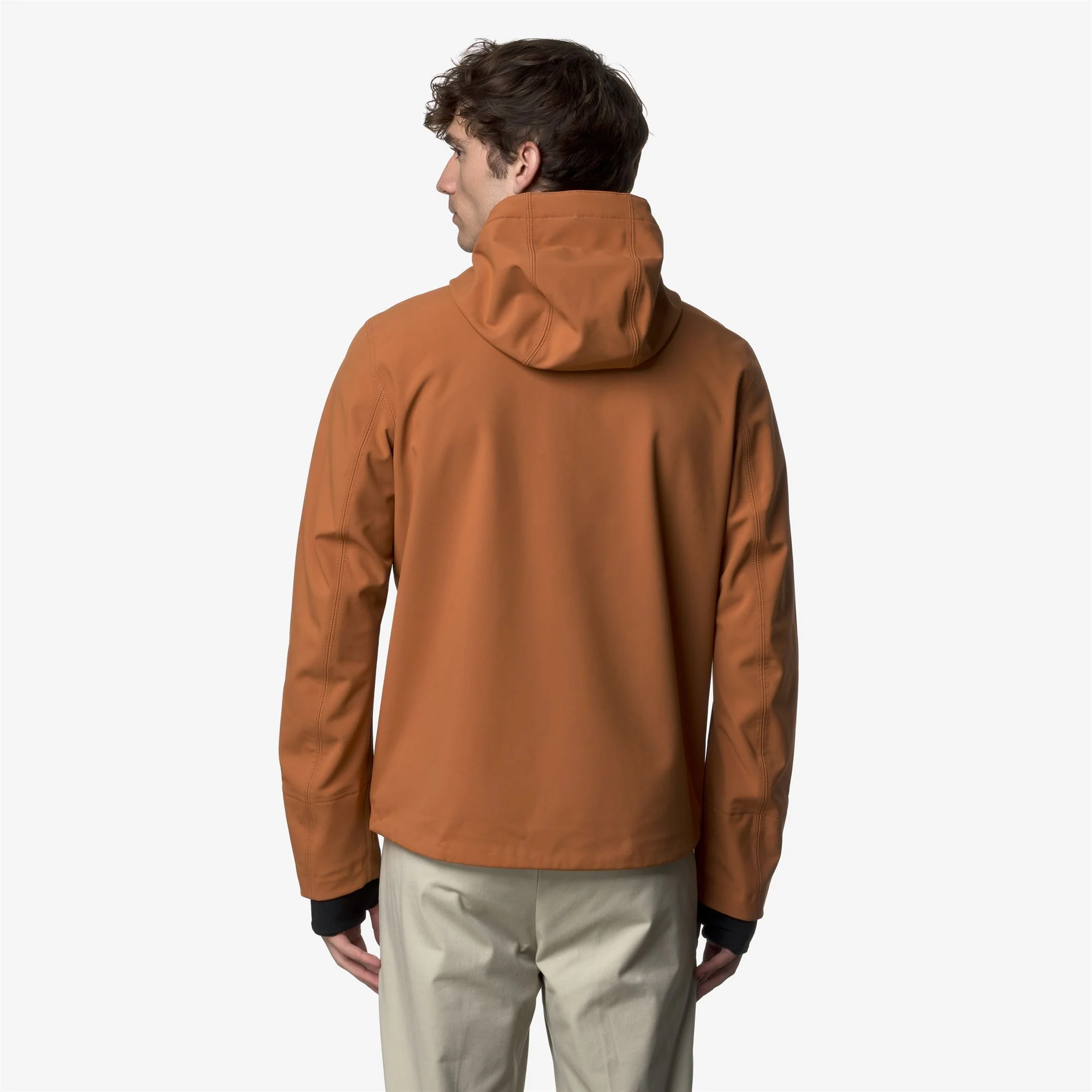 JACKO BONDED - Jackets - Short - Man - ORANGE ADOBE-BLUE DEPTH - Image 5