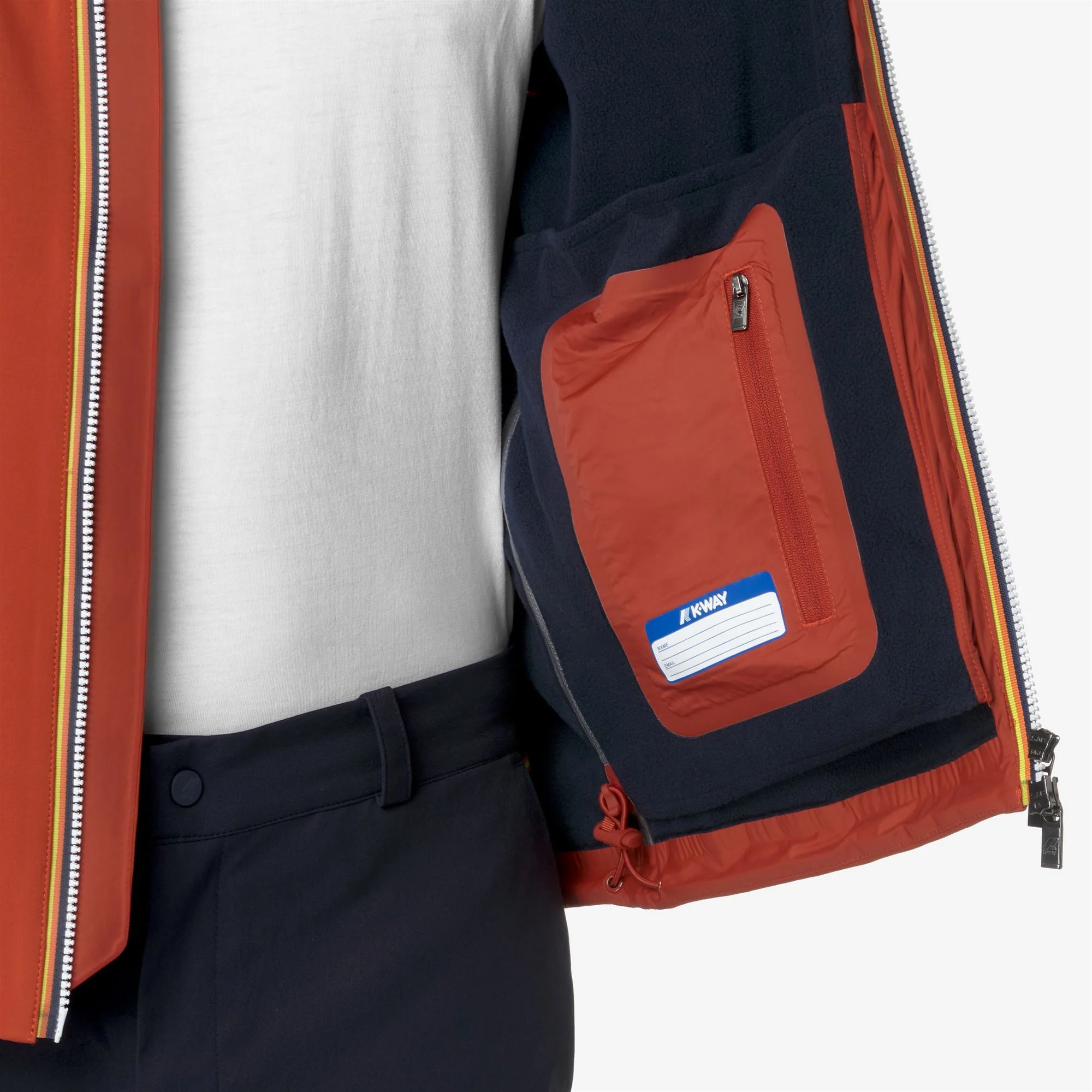 JACKO BONDED - Jackets - Short - Man - RED P-BLUE D - Image 2