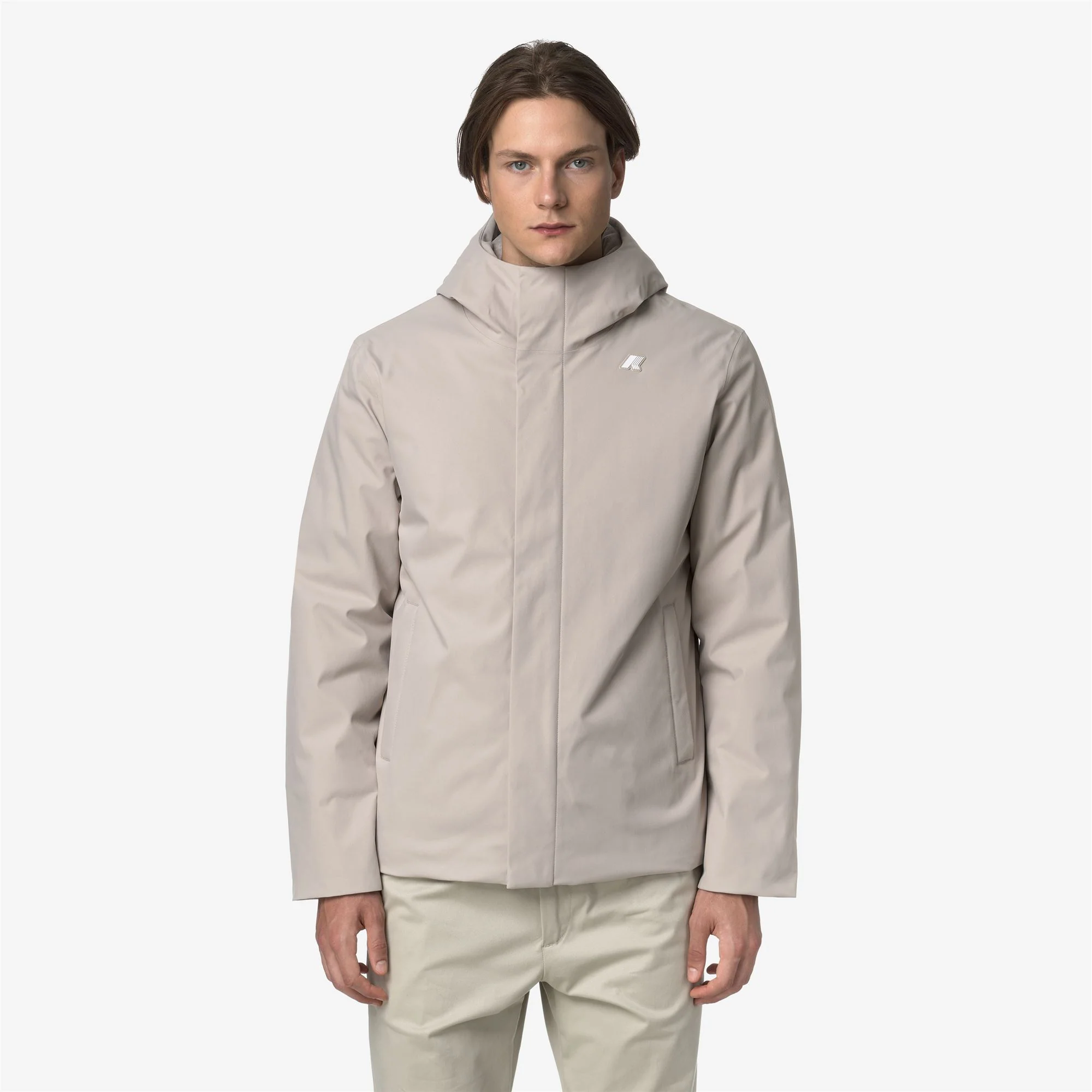 JACKO TWILL MARMOTTA - Jackets - Short - Man - BEIGE CASHMERE-GREY GOAT - Image 3