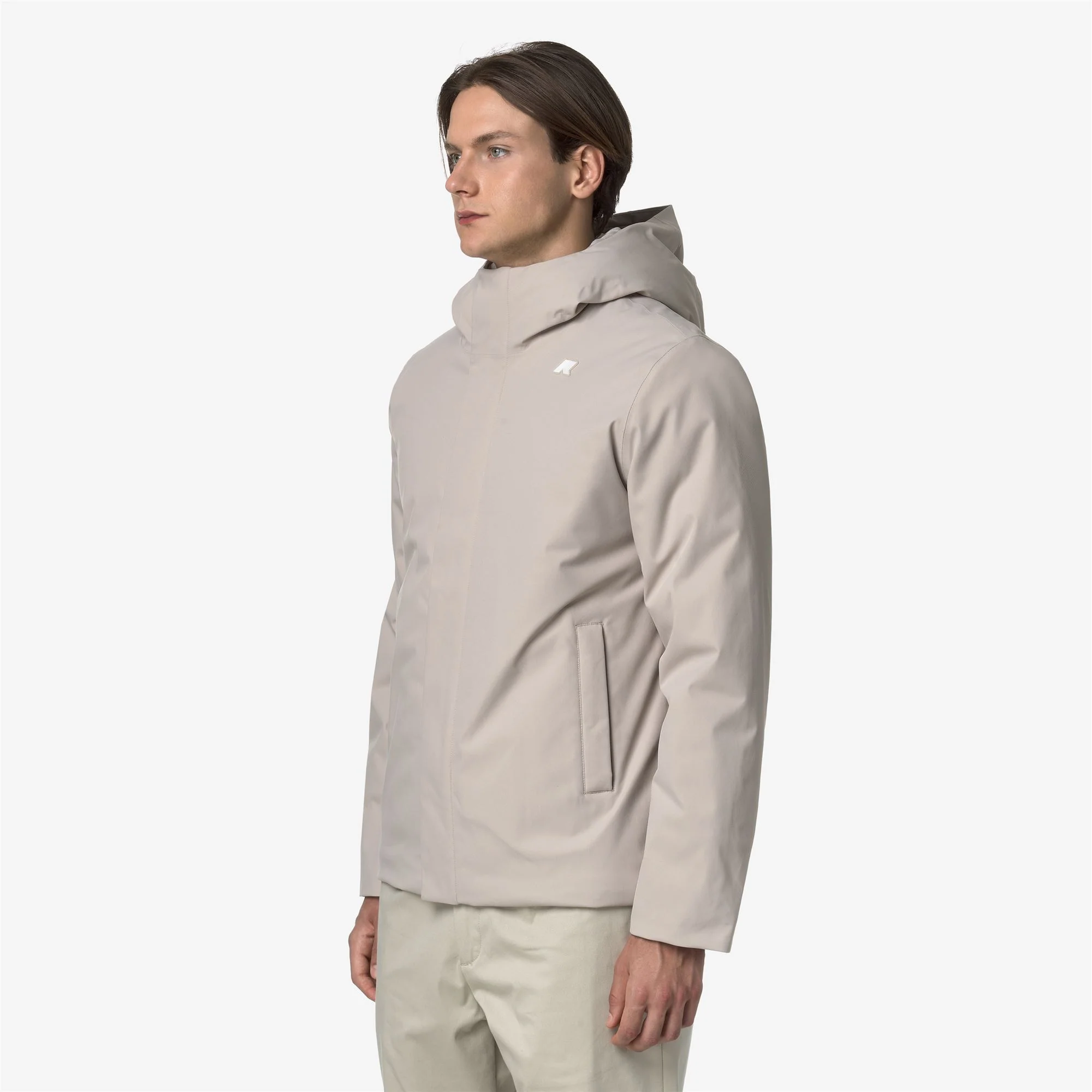 JACKO TWILL MARMOTTA - Jackets - Short - Man - BEIGE CASHMERE-GREY GOAT - Image 4