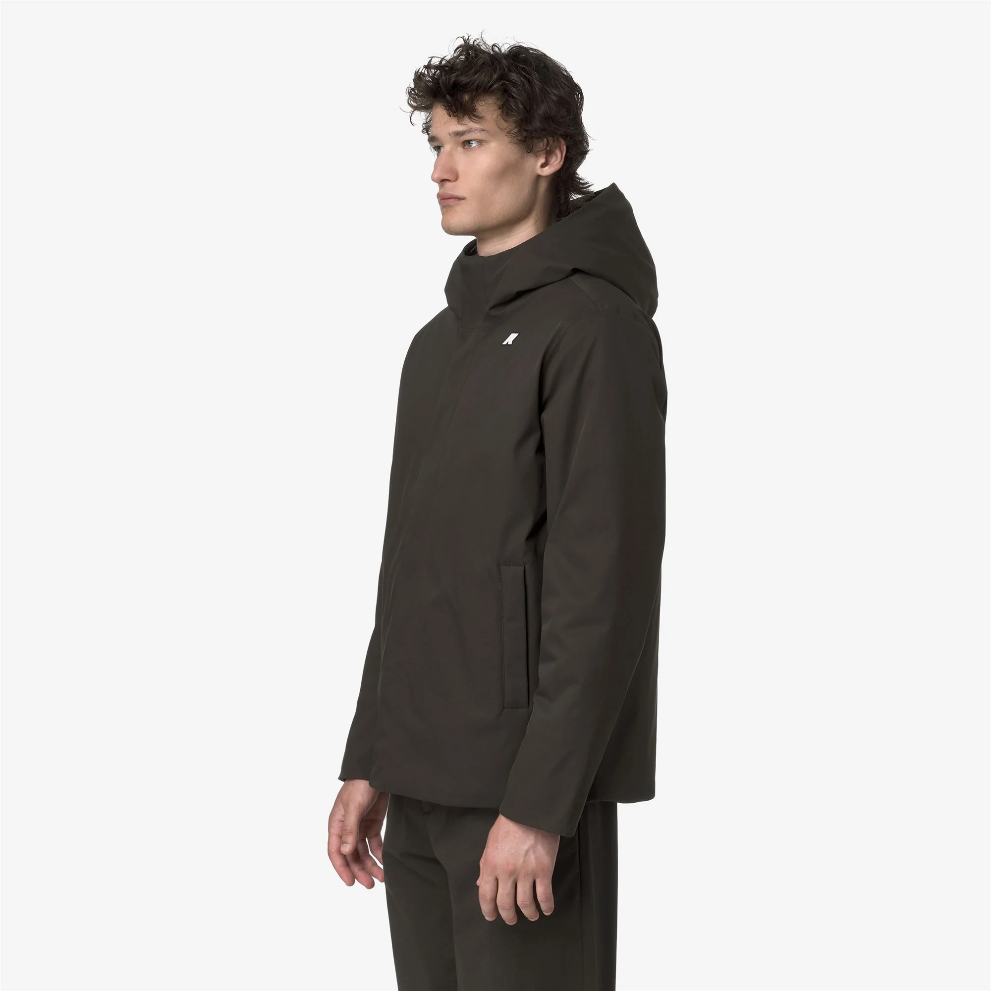 JACKO TWILL MARMOTTA - Jackets - Short - Man - BLACK OLIVE-BLUE AIRFORCE - Image 4