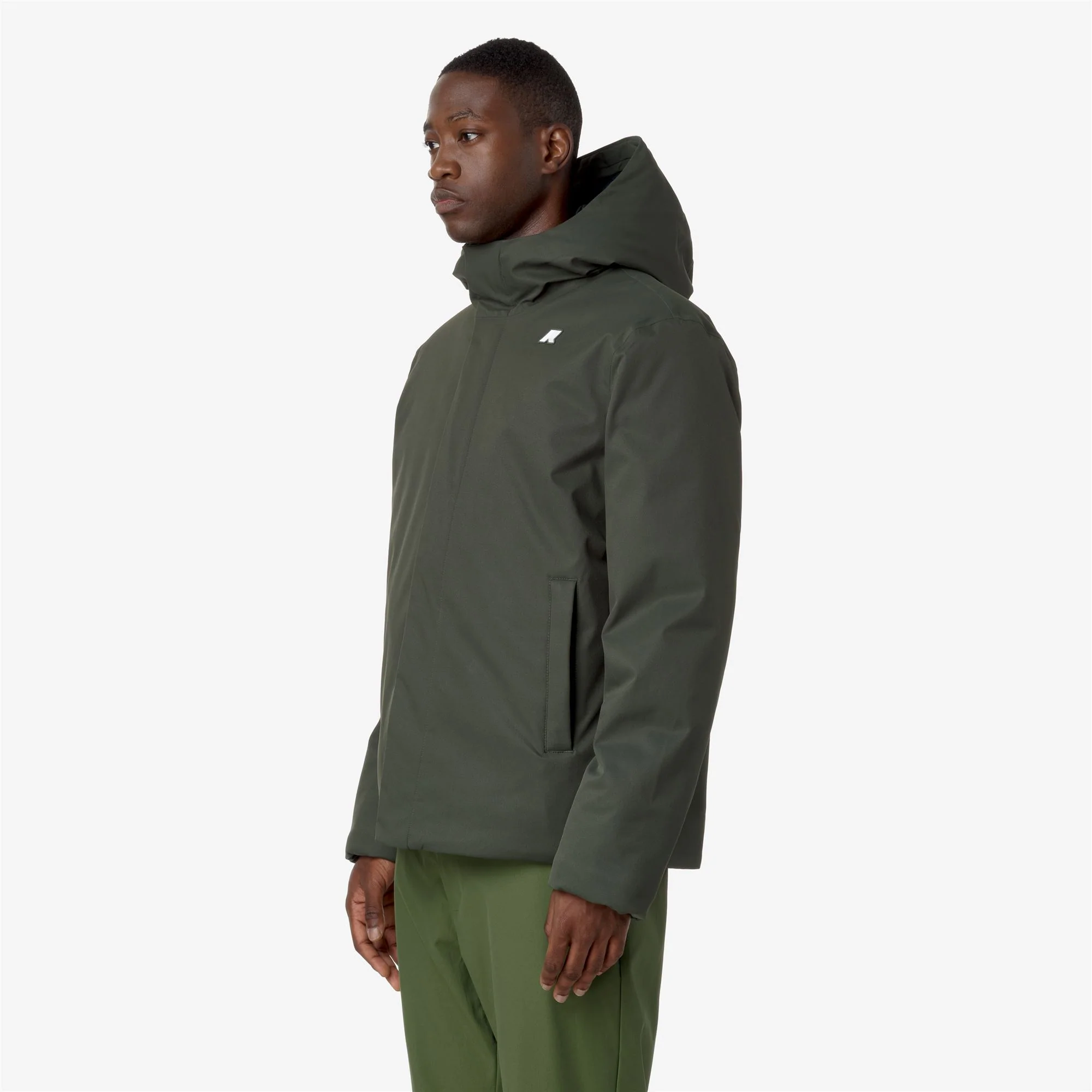 JACKO TWILL MARMOTTA - Jackets - Short - Man - GREEN B-BLUE A - Image 4
