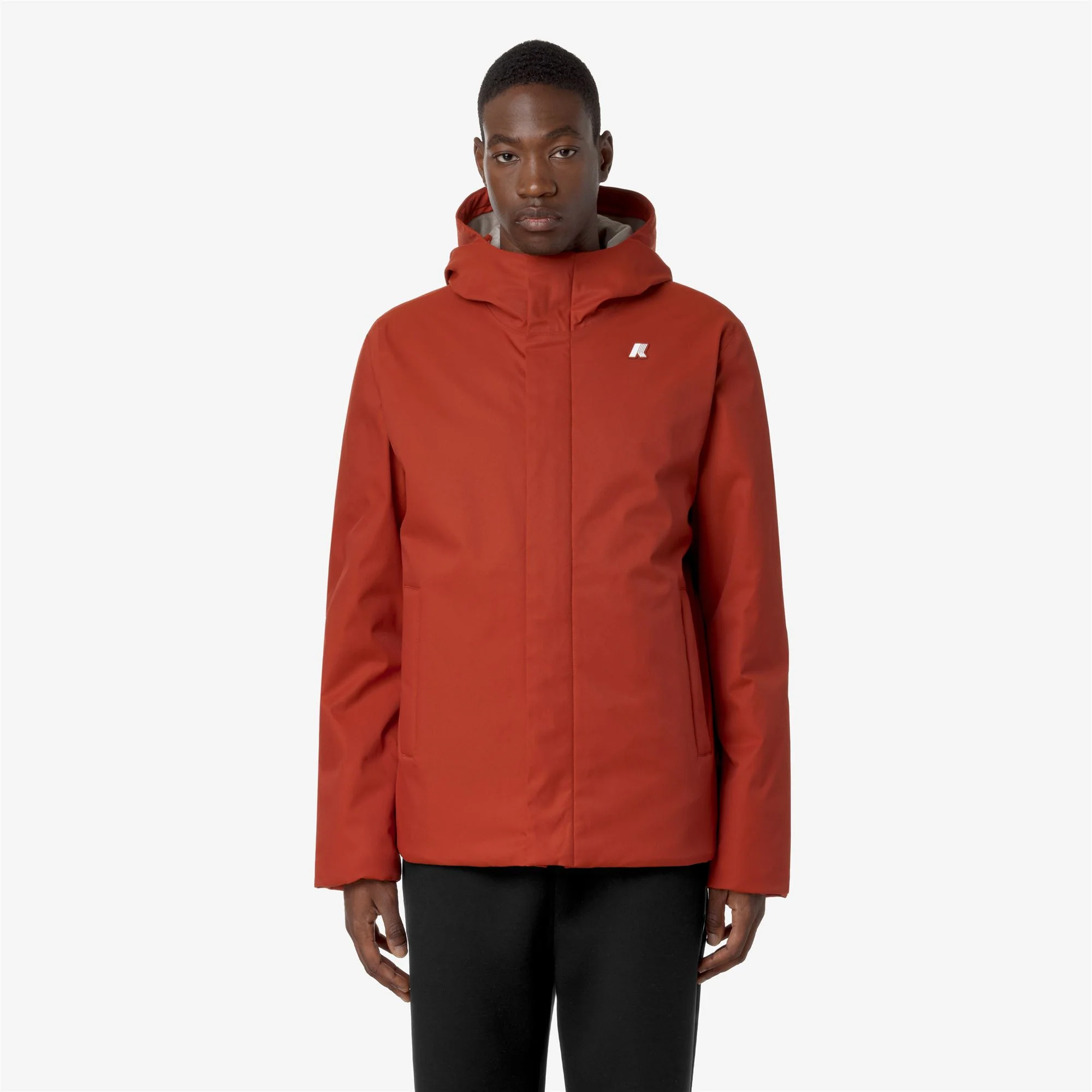 JACKO TWILL MARMOTTA - Jackets - Short - Man - RED P-GREY B - Image 3