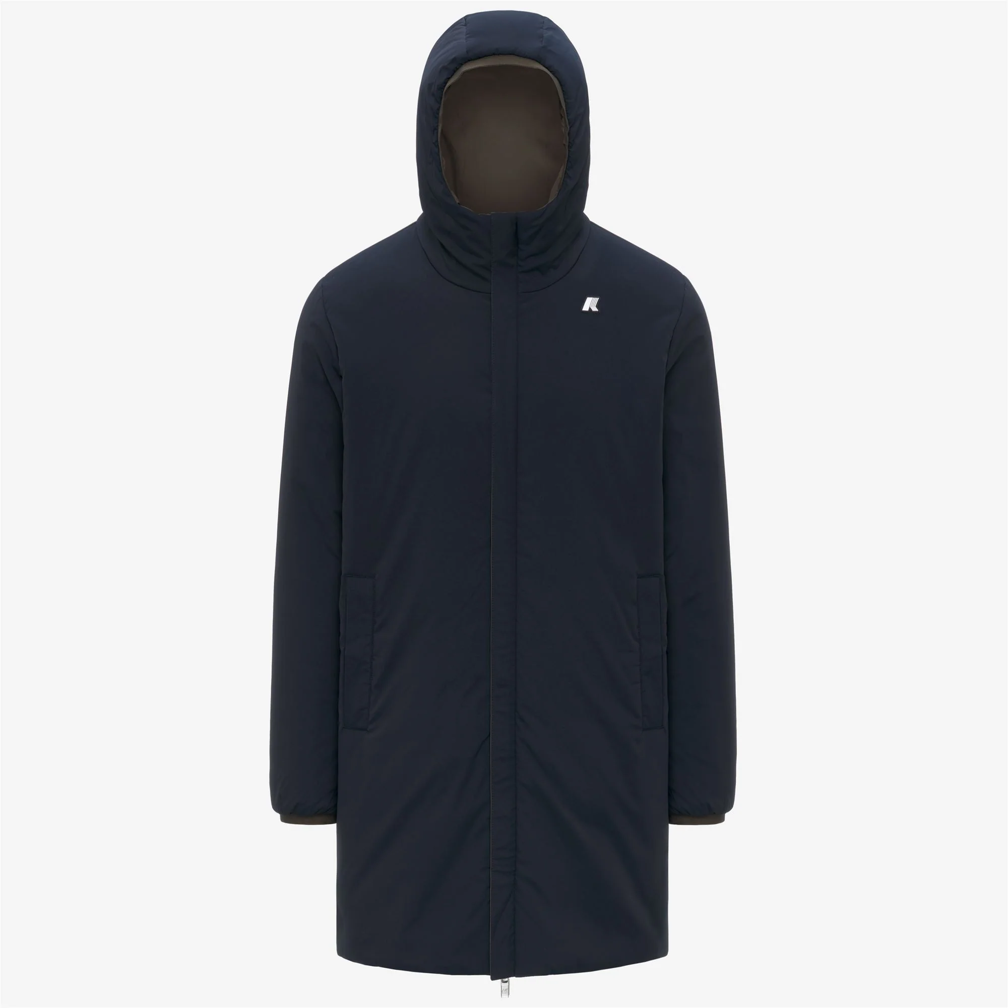 JACOB ST WARM REVERSIBLE - Jackets - 3/4 LENGTH - Man - BLACK OLIVE-BLUE DEPTH - Image 2