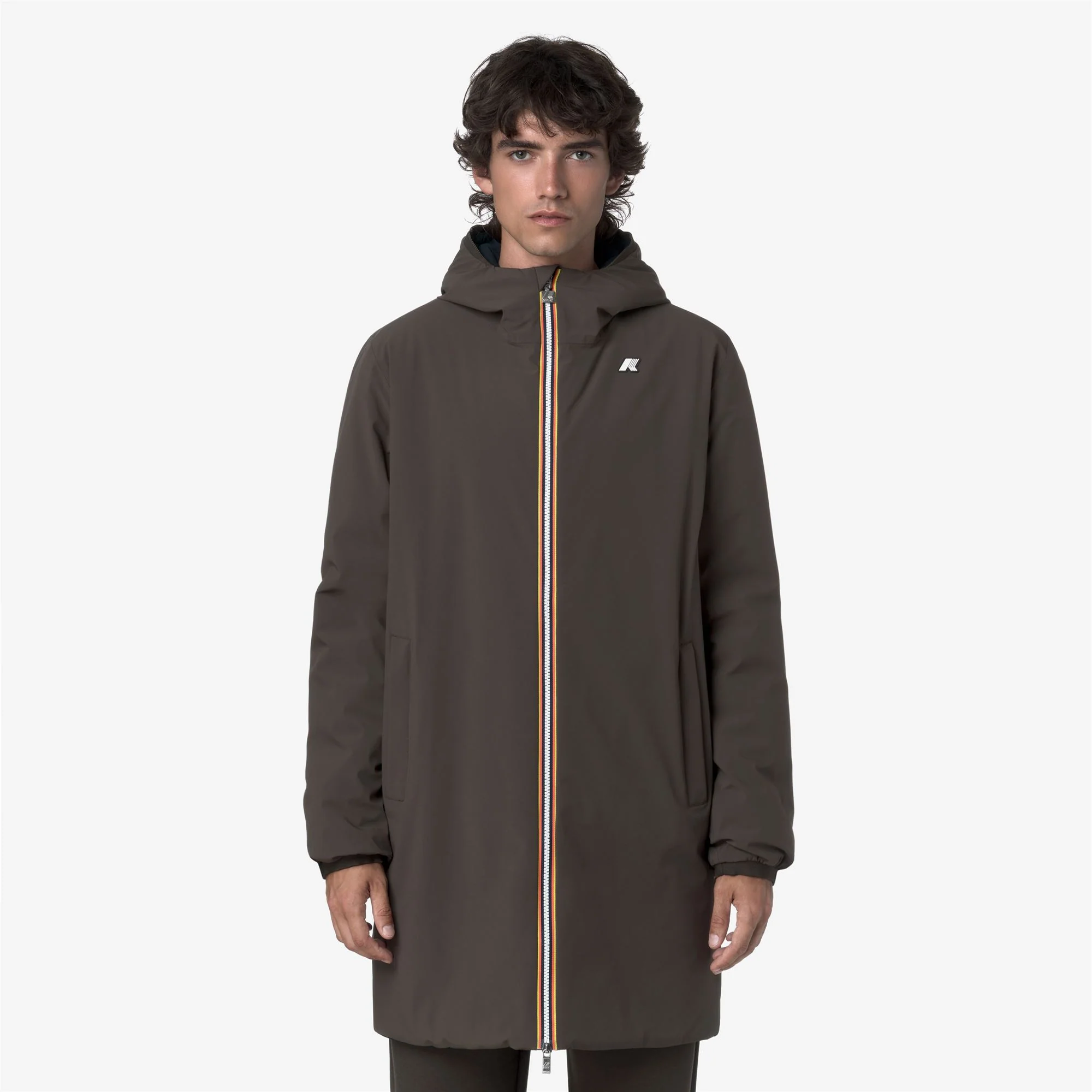 JACOB ST WARM REVERSIBLE - Jackets - 3/4 LENGTH - Man - BLACK OLIVE-BLUE DEPTH - Image 4