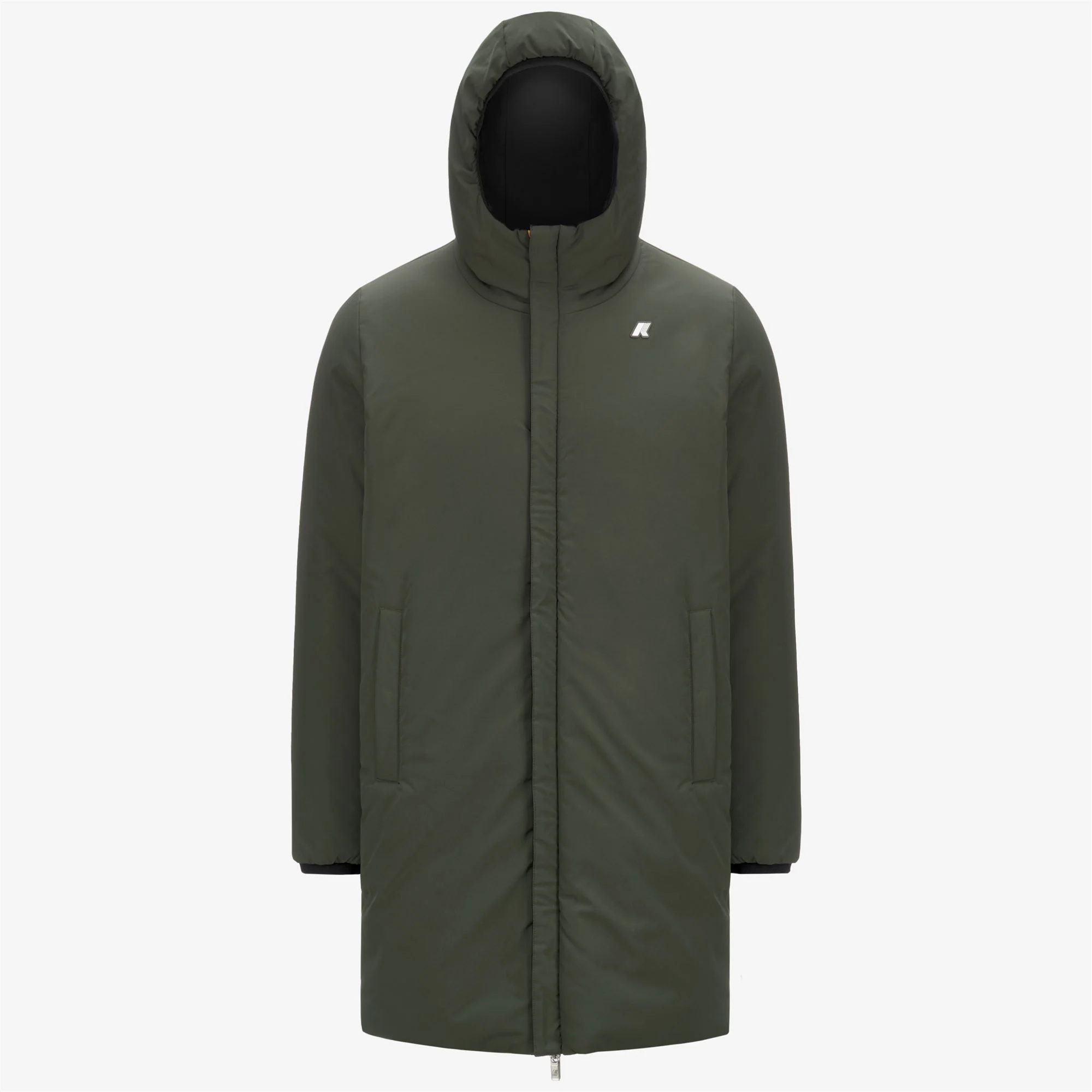 JACOB ST WARM REVERSIBLE - Jackets - 3/4 LENGTH - Man - BLACK PURE-GREEN BLACKISH - Image 2