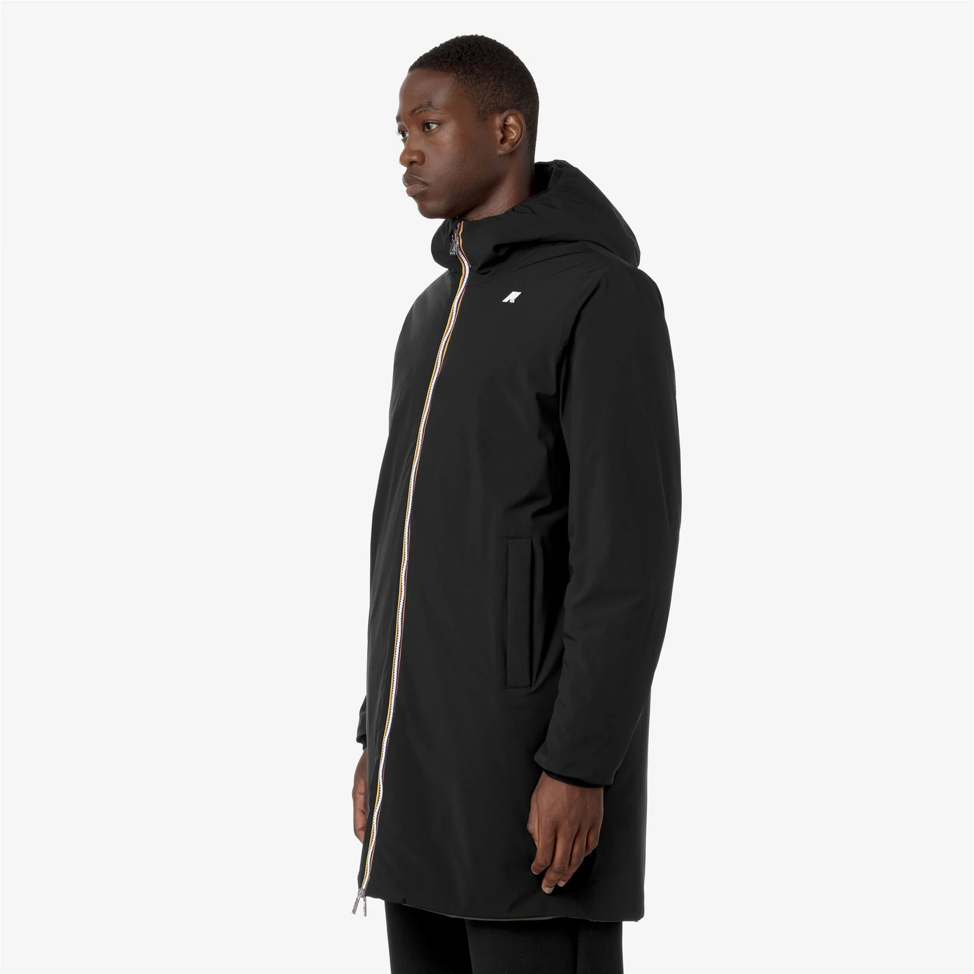 JACOB ST WARM REVERSIBLE - Jackets - 3/4 LENGTH - Man - BLACK PURE-GREEN BLACKISH - Image 5