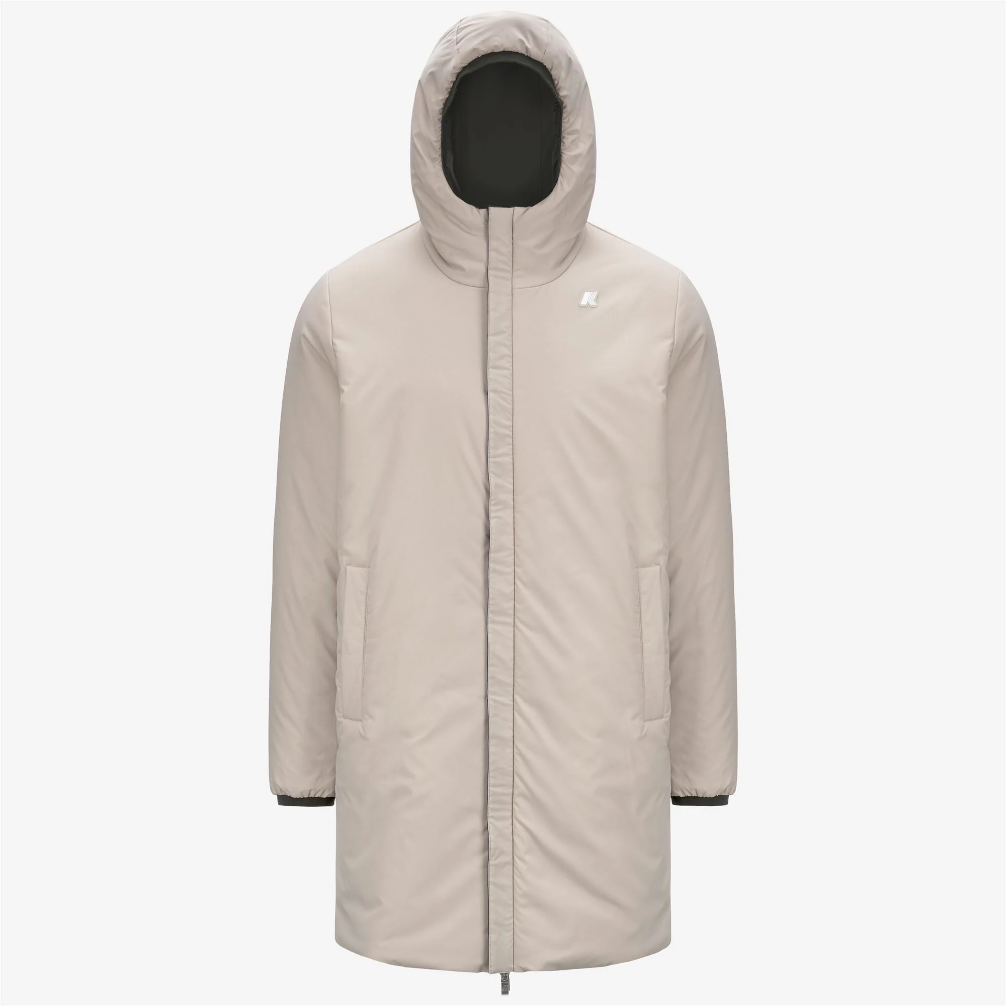 JACOB ST WARM REVERSIBLE - Jackets - 3/4 LENGTH - Man - GREEN B-BEIGE G - Image 2
