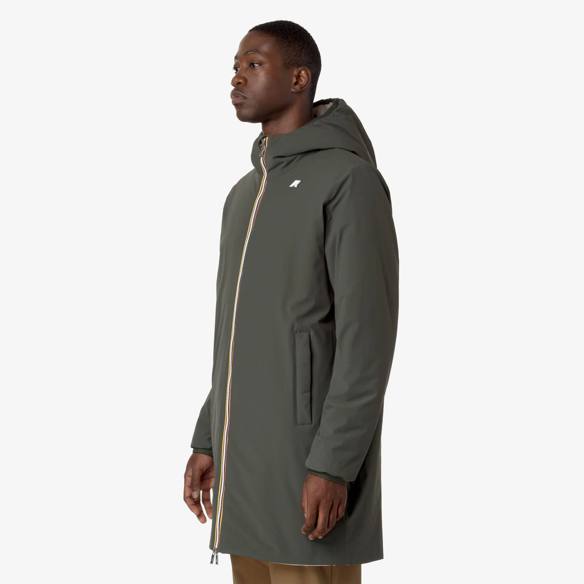 JACOB ST WARM REVERSIBLE - Jackets - 3/4 LENGTH - Man - GREEN B-BEIGE G - Image 5