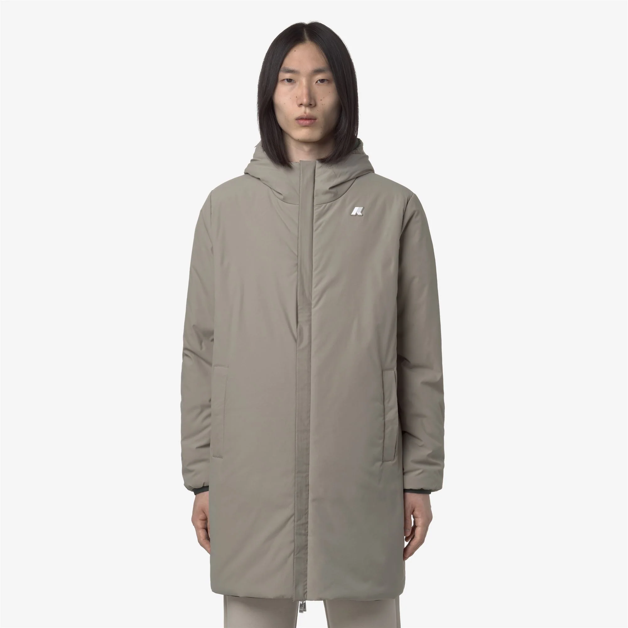 JACOB ST WARM REVERSIBLE - Jackets - 3/4 LENGTH - Man - GREEN BLACKISH-GREEN OAK - Image 3
