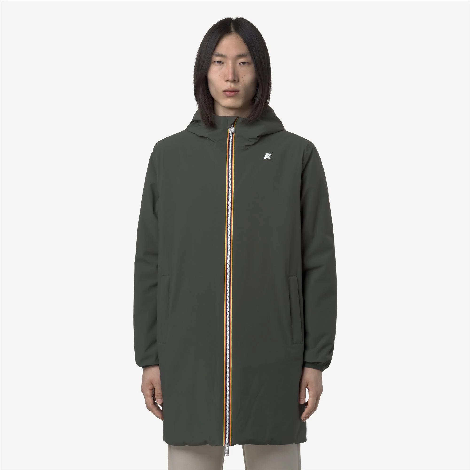 JACOB ST WARM REVERSIBLE - Jackets - 3/4 LENGTH - Man - GREEN BLACKISH-GREEN OAK - Image 4