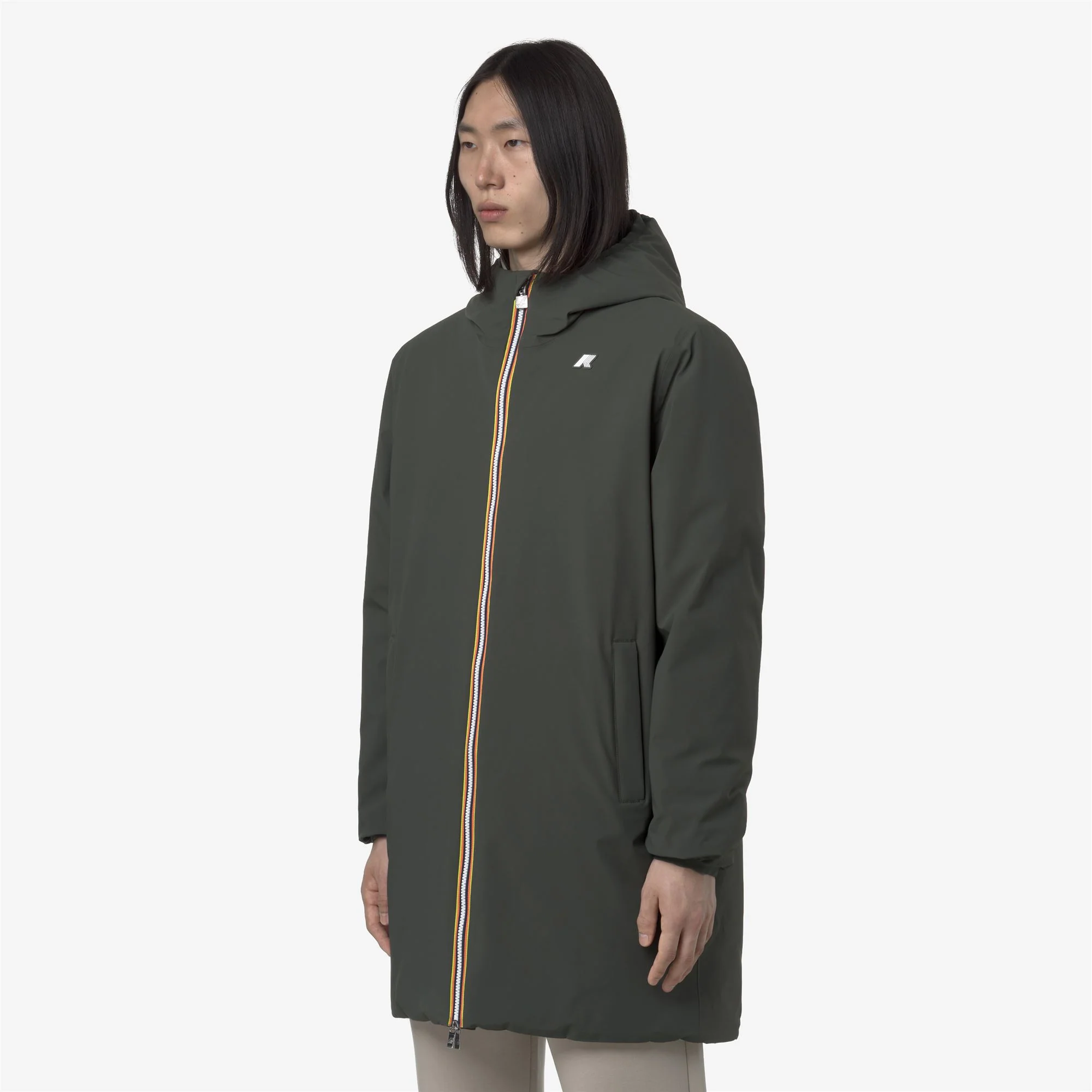 JACOB ST WARM REVERSIBLE - Jackets - 3/4 LENGTH - Man - GREEN BLACKISH-GREEN OAK - Image 5
