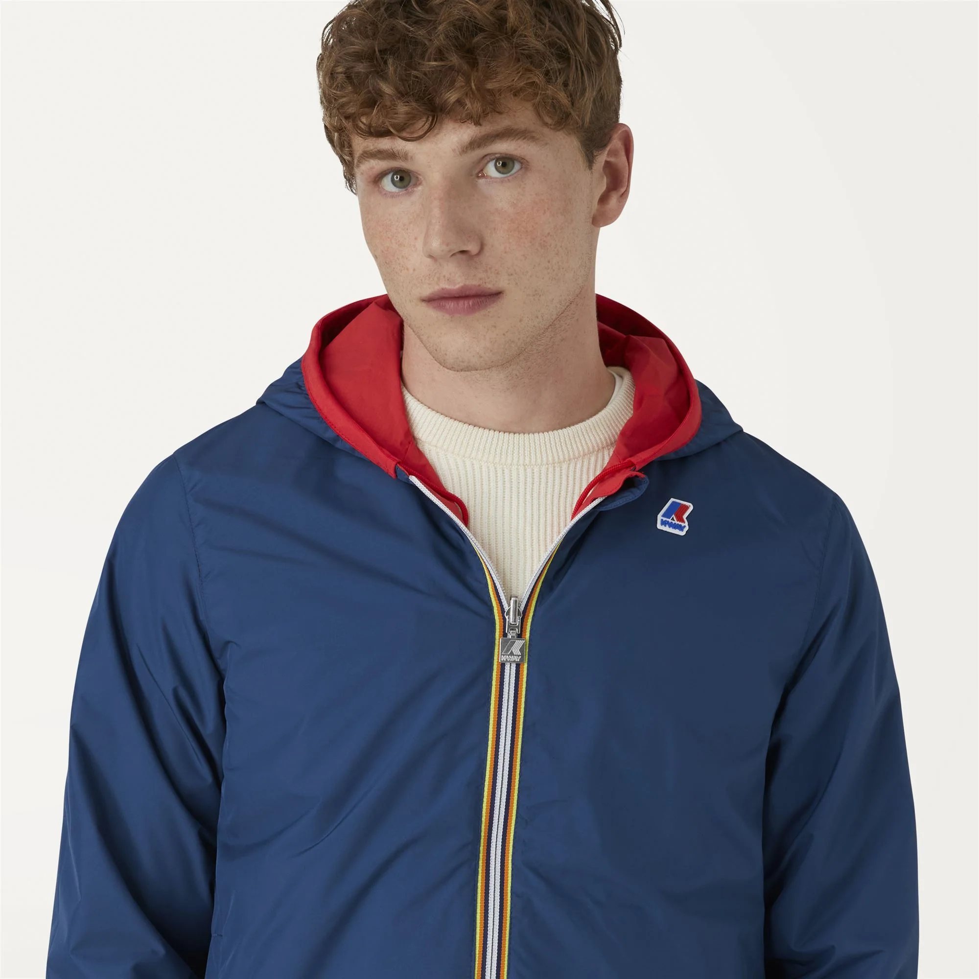 JACQUES REVERSIBLE RIPSTOP - Jackets - Short - Man - RED-BLUE OTTANIO - Image 3
