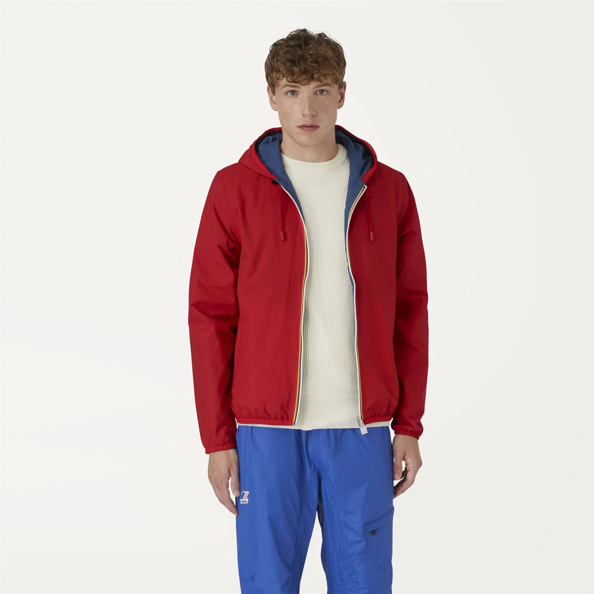 JACQUES REVERSIBLE RIPSTOP - Jackets - Short - Man - RED-BLUE OTTANIO - Image 4