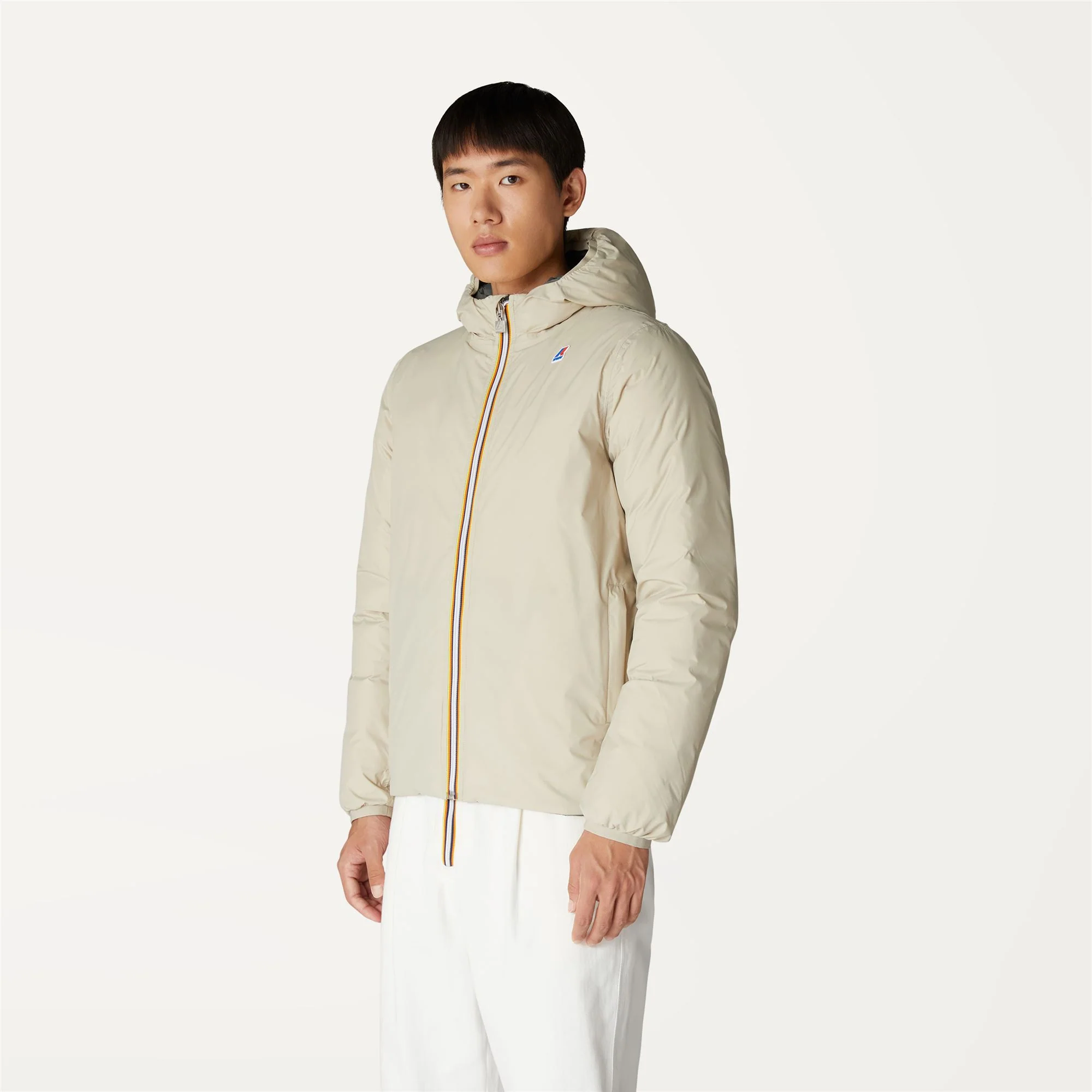 JACQUES THERMO PLUS.2 REVERSIBLE - Jackets - Short - Man - BEIGE-GREEN BLK - Image 5