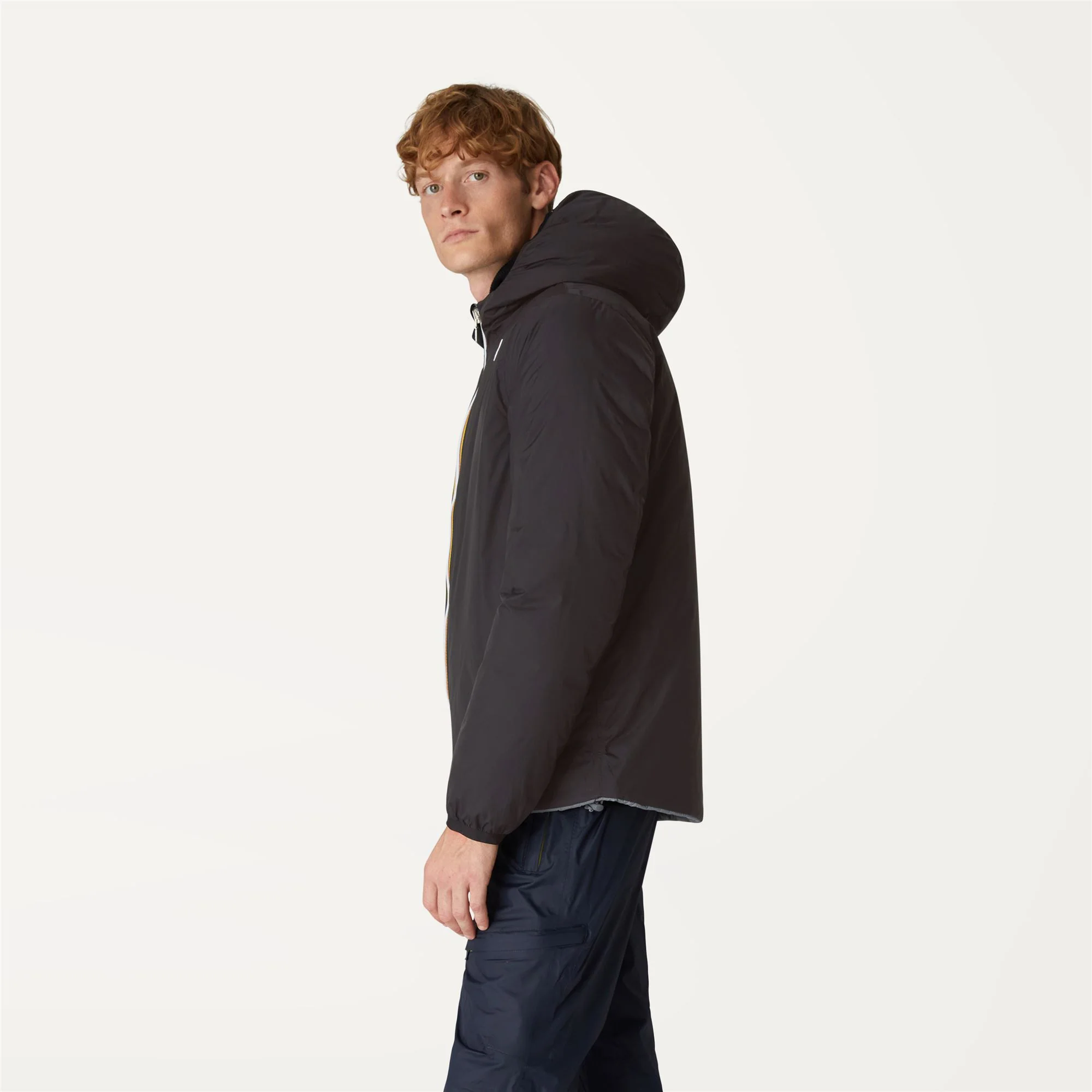 JACQUES THERMO PLUS.2 REVERSIBLE - Jackets - Short - Man - BLACK PURE-GREY MD STEEL - Image 5