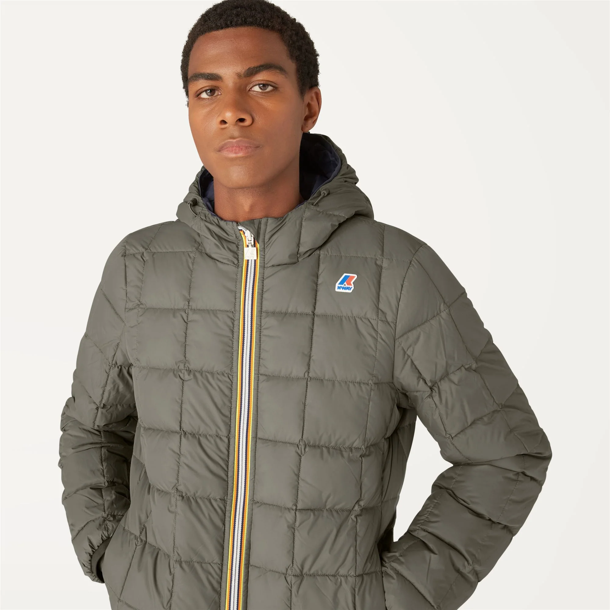 JACQUES THERMO PLUS.2 REVERSIBLE - Jackets - Short - Man - BLUE DEPTH-GREEN BLACKISH - Image 3
