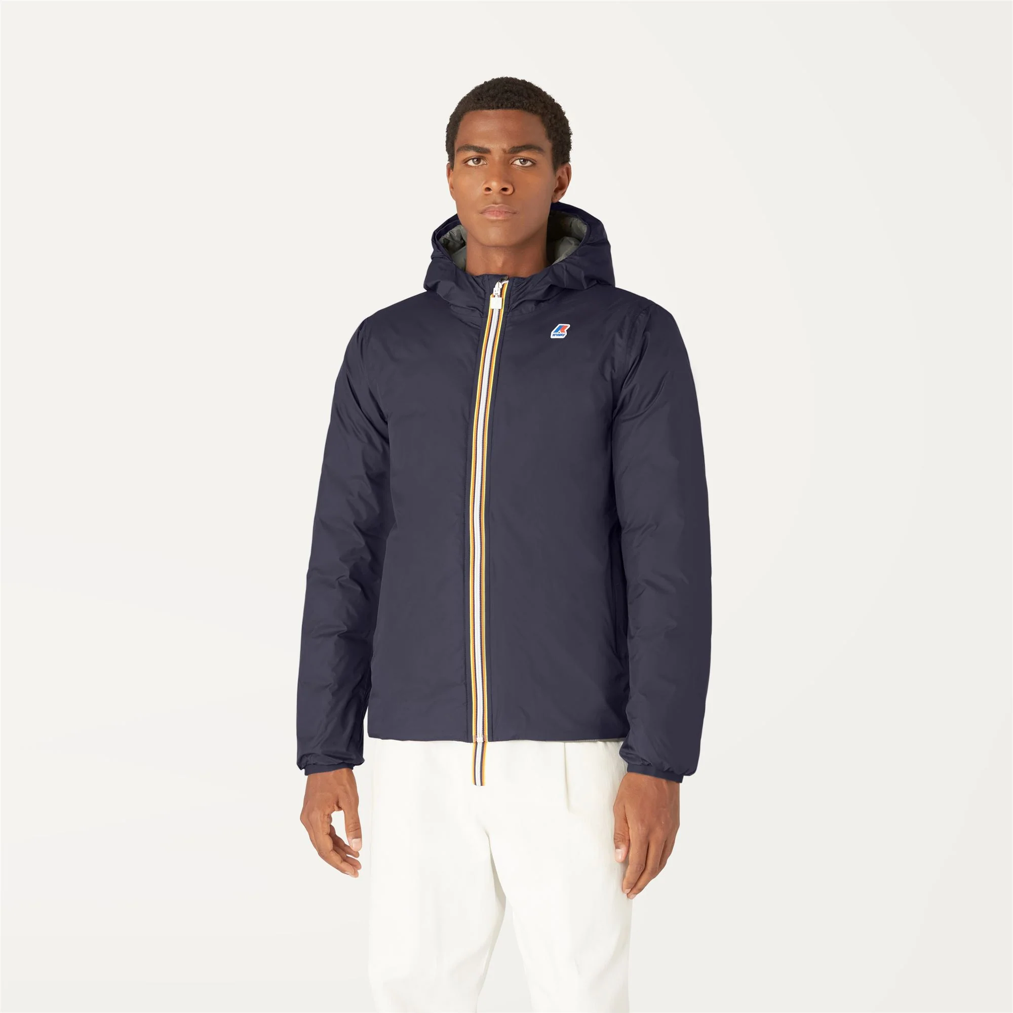 JACQUES THERMO PLUS.2 REVERSIBLE - Jackets - Short - Man - BLUE DEPTH-GREEN BLACKISH - Image 4