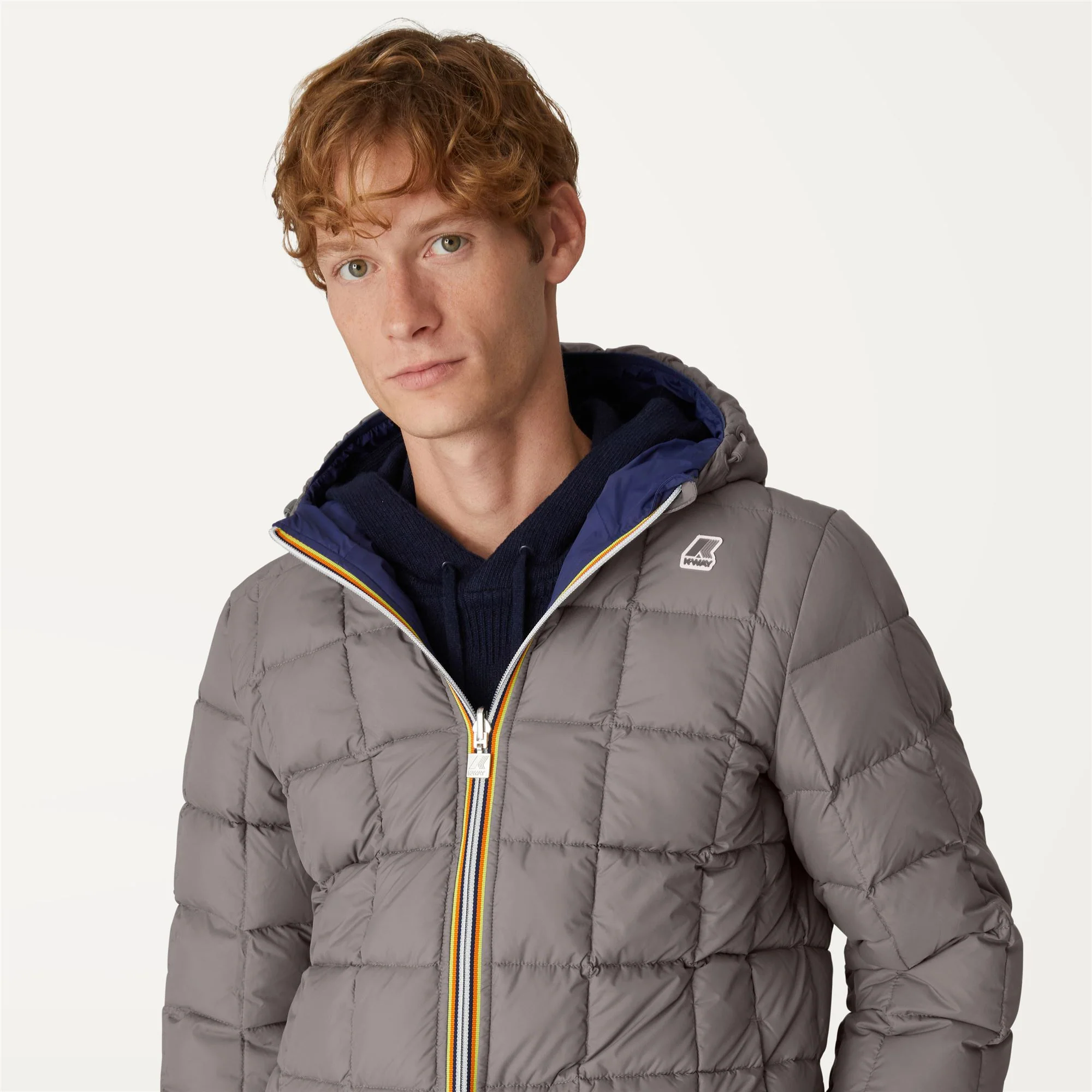 JACQUES THERMO PLUS.2 REVERSIBLE - Jackets - Short - Man - BLUE MEDIEVAL-GREY MD STEEL - Image 3