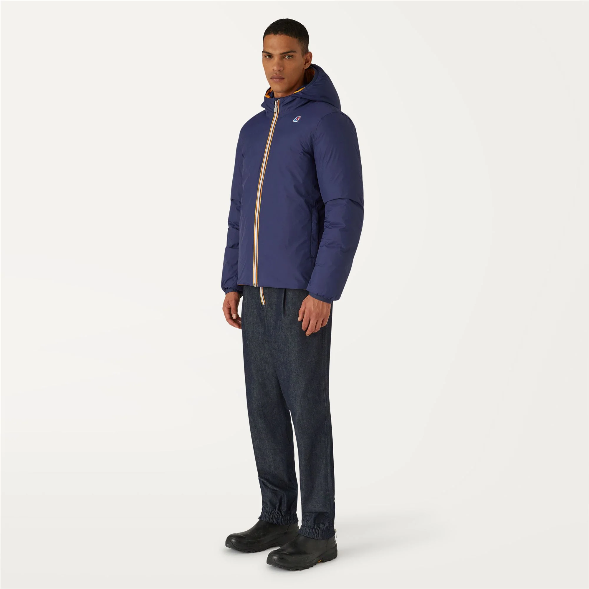JACQUES THERMO PLUS.2 REVERSIBLE - Jackets - Short - Man - BLUE MEDIEVAL-YELLOW SUNFLOWER - Image 5