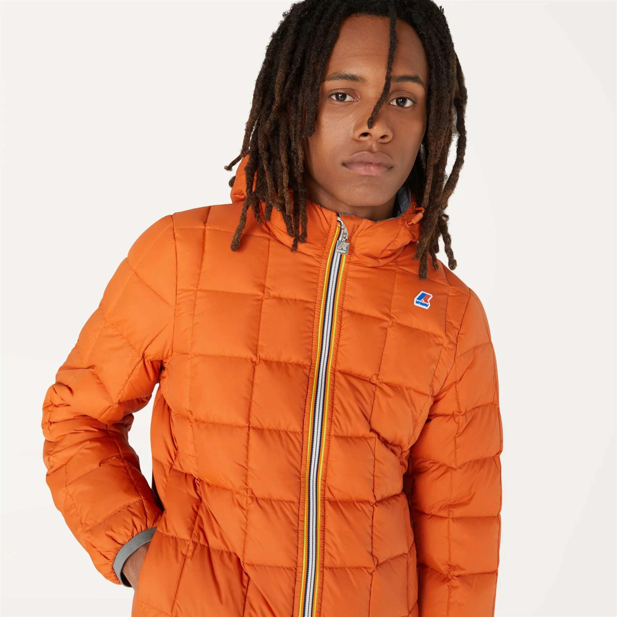 JACQUES THERMO PLUS.2 REVERSIBLE - Jackets - Short - Man - GREY MD-ORANGE RUST - Image 3