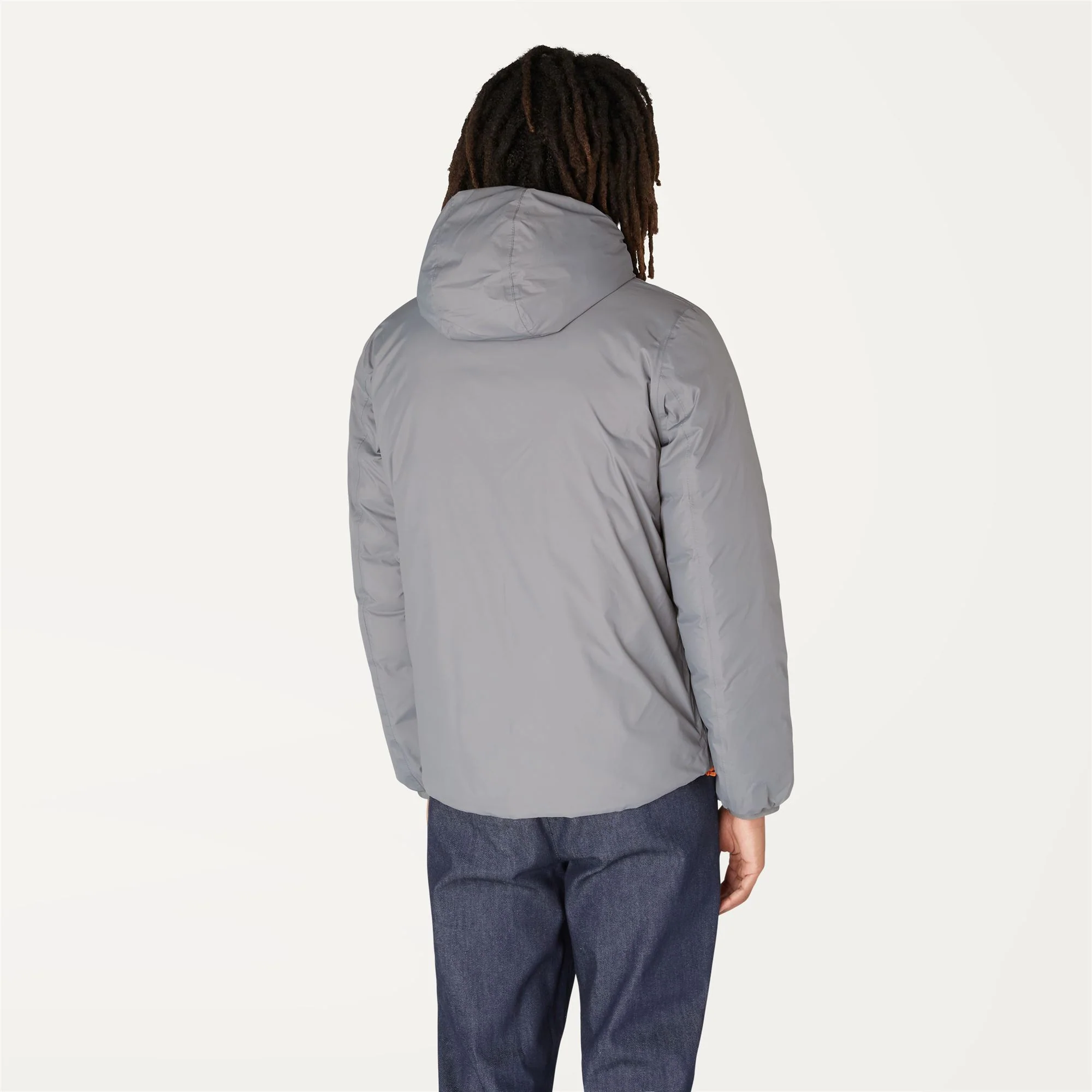 JACQUES THERMO PLUS.2 REVERSIBLE - Jackets - Short - Man - GREY MD-ORANGE RUST - Image 6