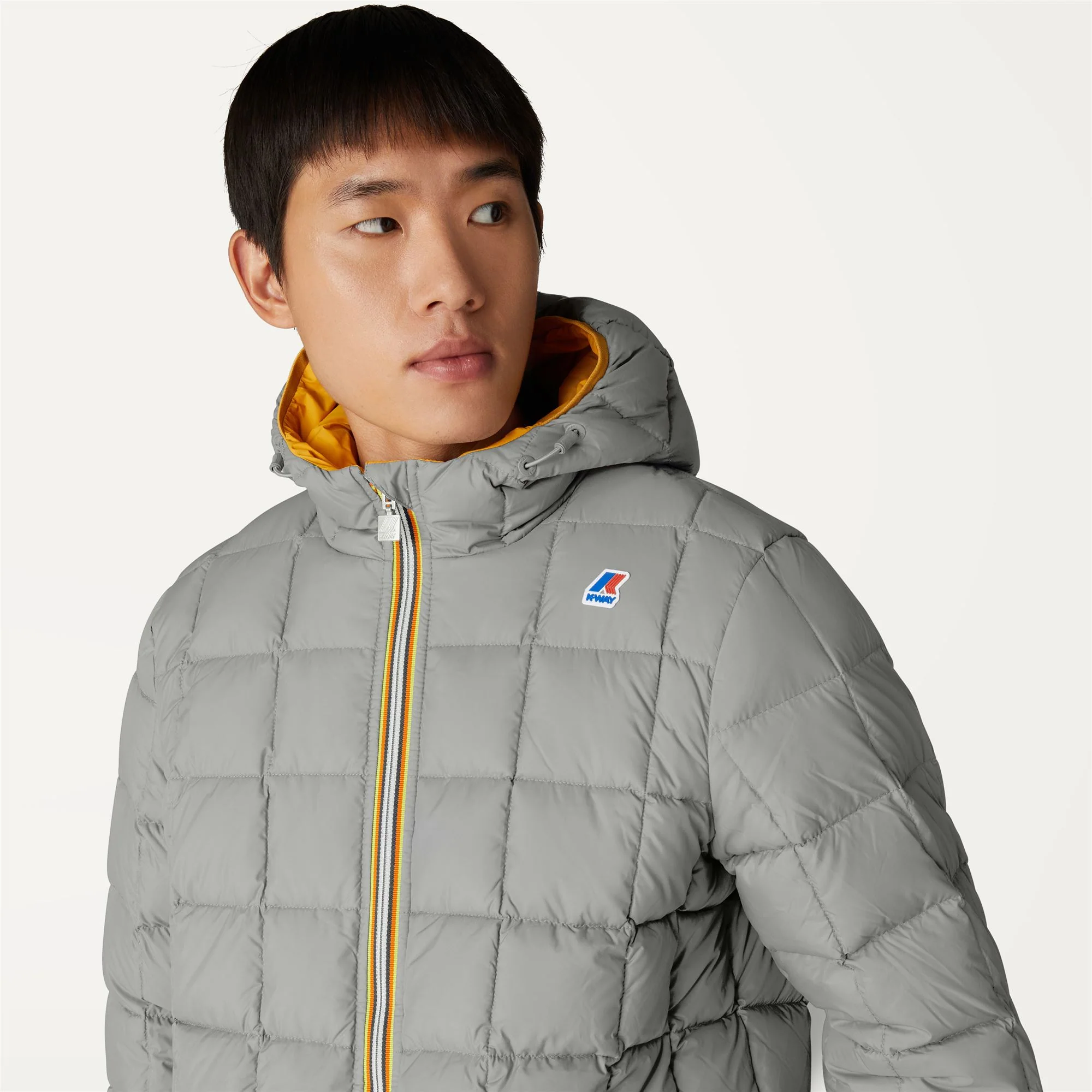 JACQUES THERMO PLUS.2 REVERSIBLE - Jackets - Short - Man - YELLOW RSP-GREY MD - Image 3