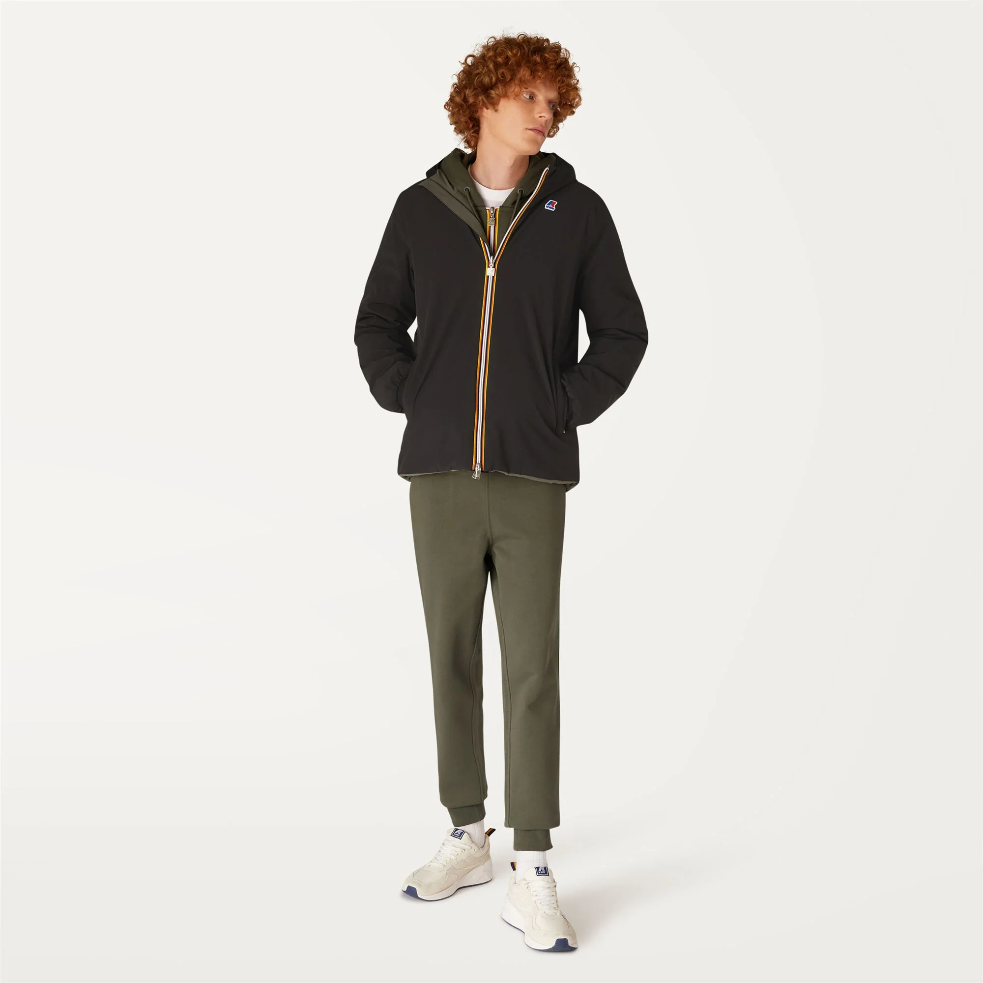 JACQUES WARM REVERSIBLE - Jackets - Short - Man - BLACK PURE-GREEN BLACKISH - Image 4