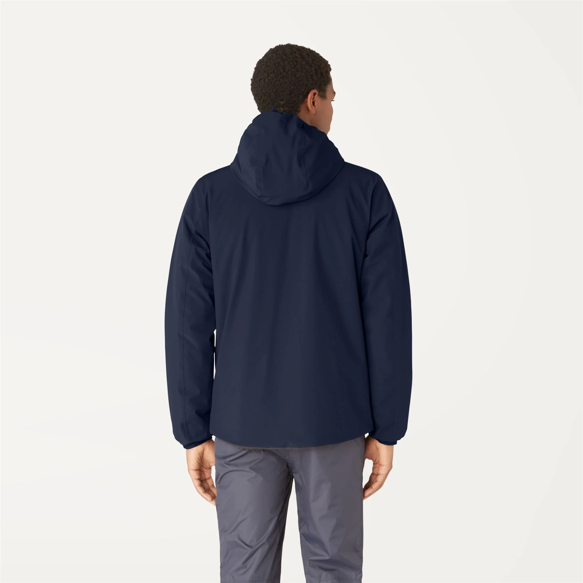 JACQUES WARM REVERSIBLE - Jackets - Short - Man - BLUE DEPTH-BLACK PURE - Image 6