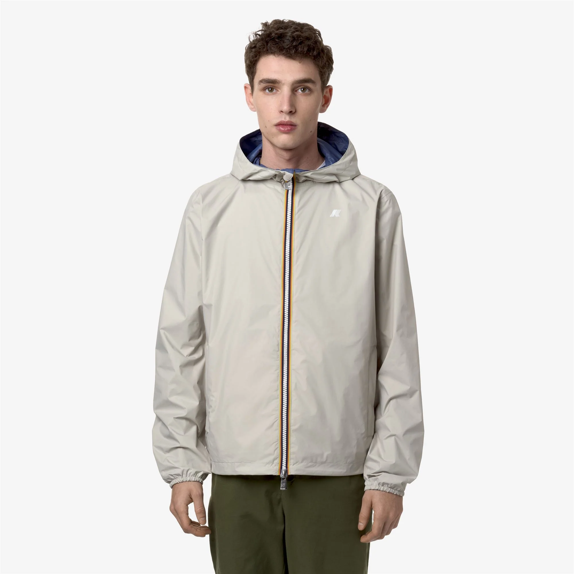 JAKE PLUS.2 REVERSIBLE - Jackets - Short - Man - BEIGE L-BLUE F - Image 4