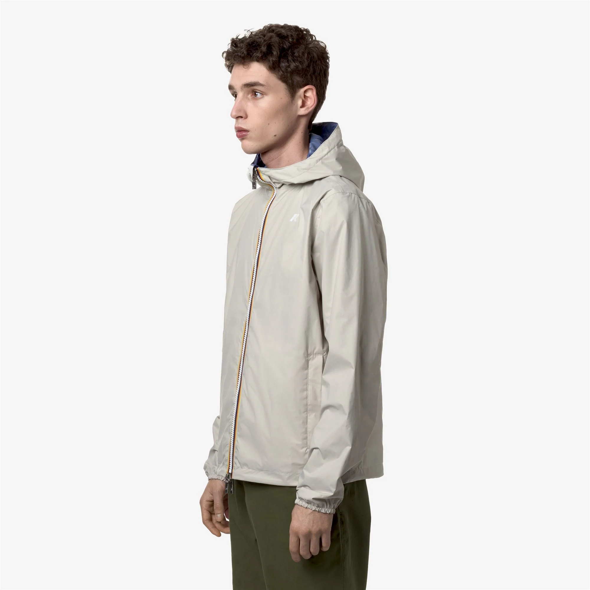 JAKE PLUS.2 REVERSIBLE - Jackets - Short - Man - BEIGE L-BLUE F - Image 5