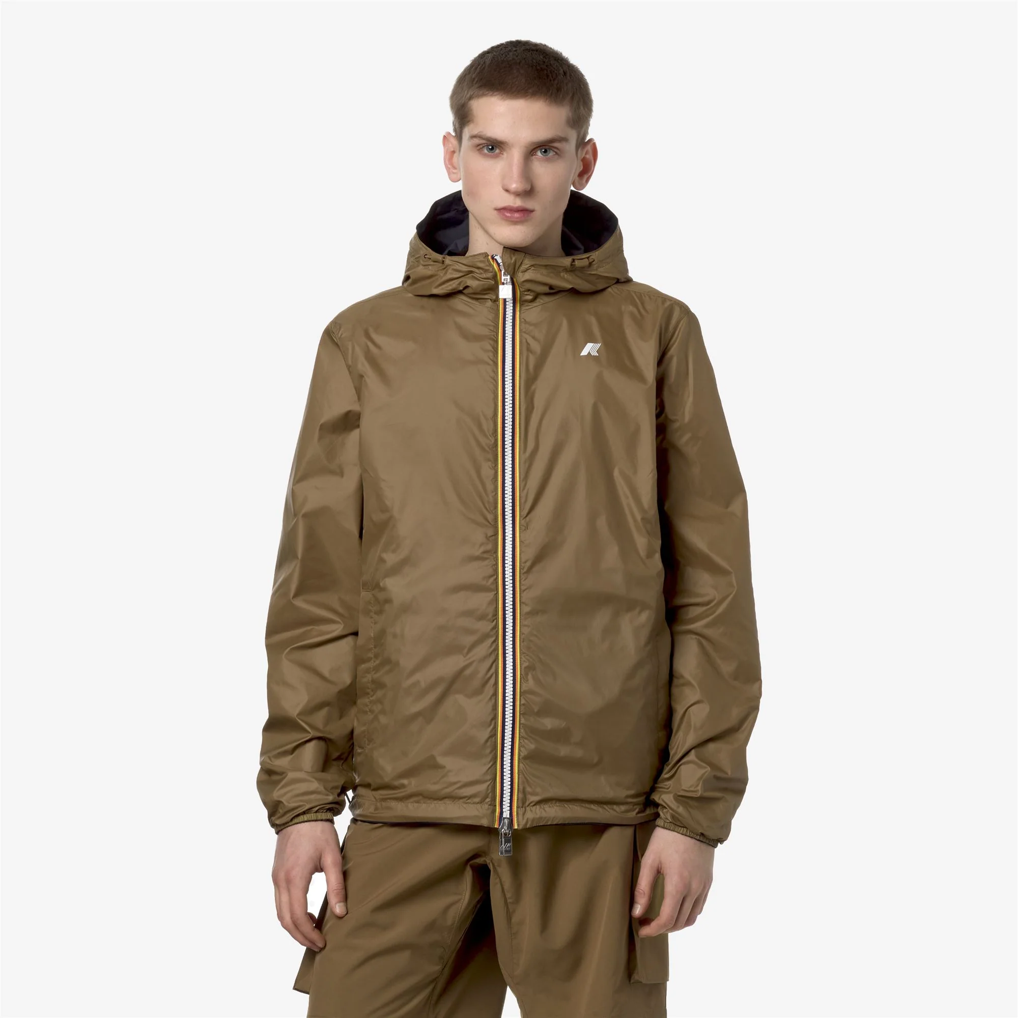 JAKE PLUS.2 REVERSIBLE - Jackets - Short - Man - BLUE D-BROWN C - Image 3