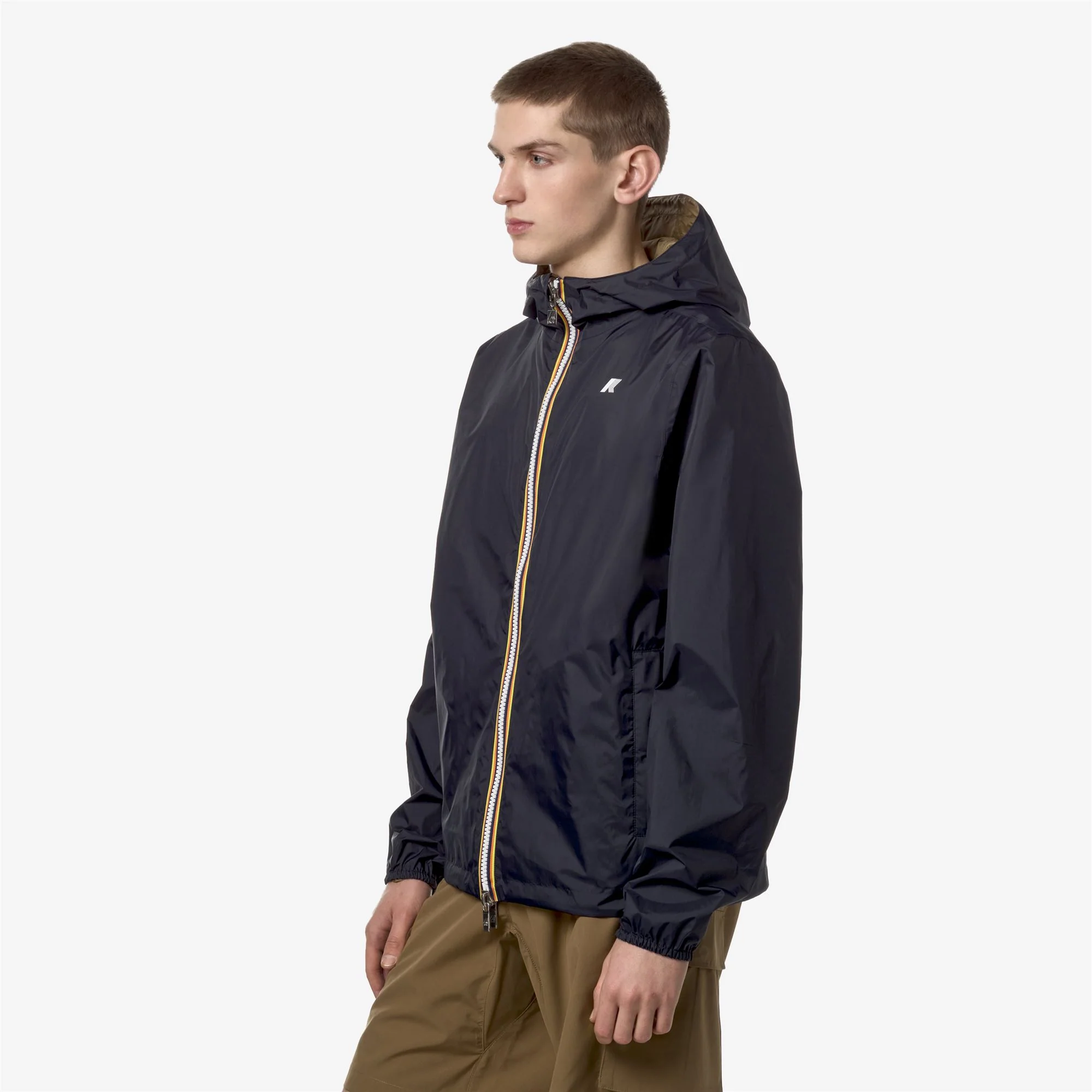 JAKE PLUS.2 REVERSIBLE - Jackets - Short - Man - BLUE D-BROWN C - Image 5
