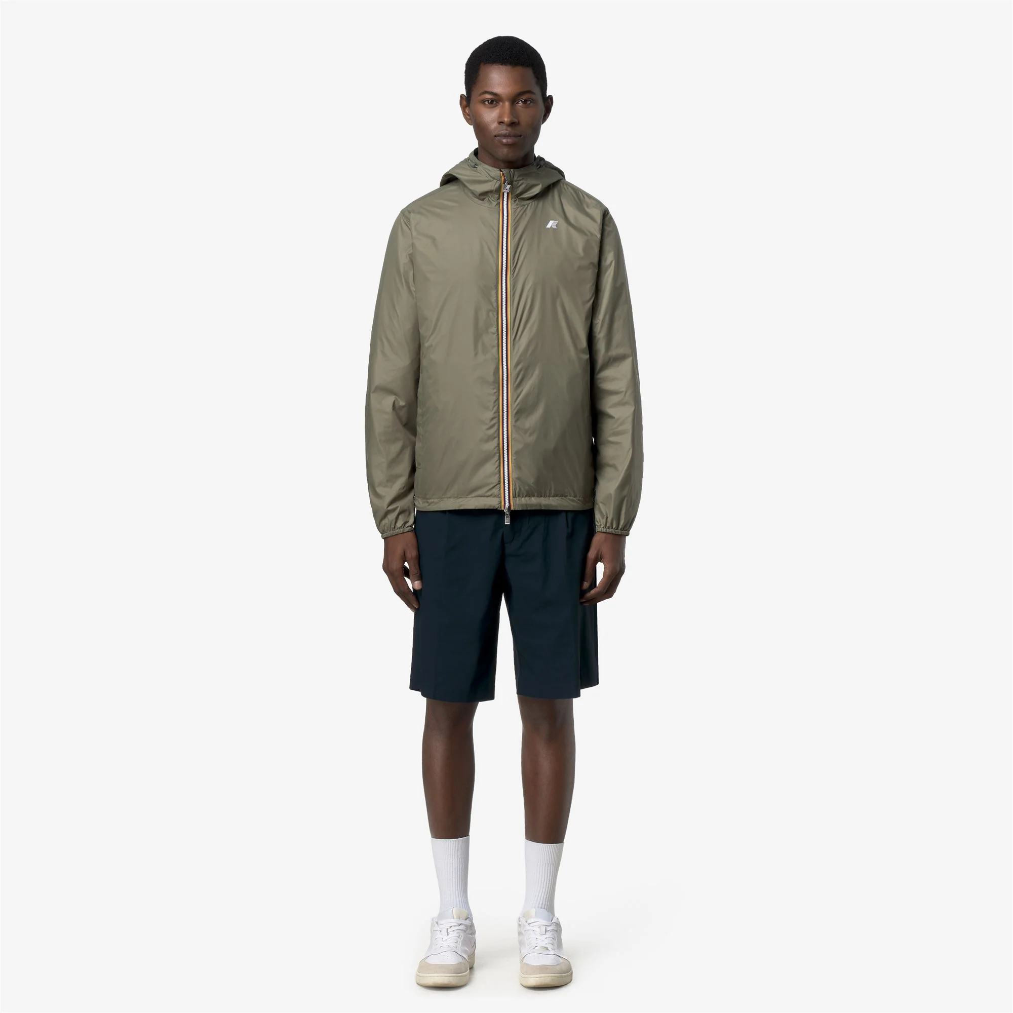 JAKE PLUS.2 REVERSIBLE - Jackets - Short - Man - BLUE DEPTH-GREEN LICHEN - Image 3