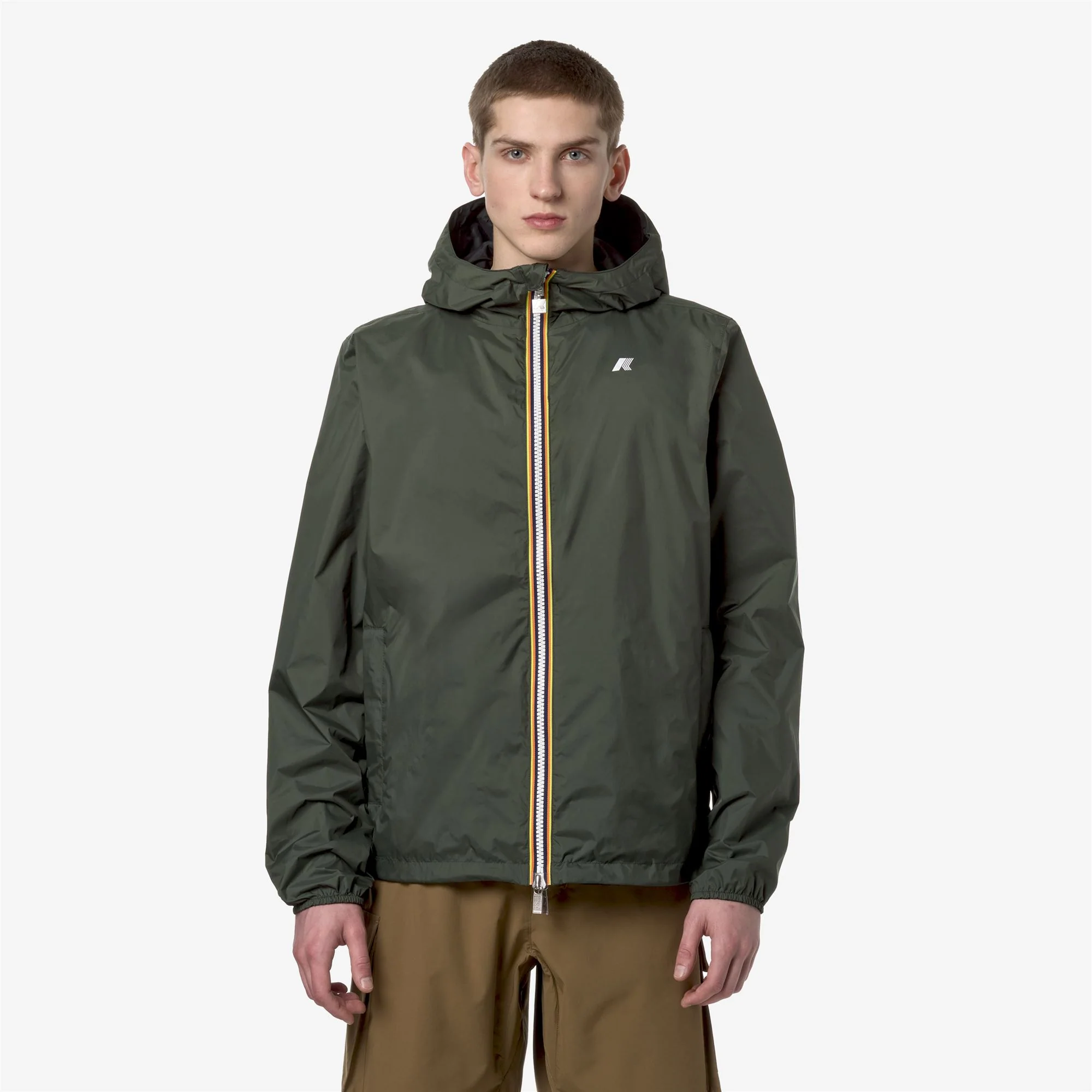JAKE PLUS.2 REVERSIBLE - Jackets - Short - Man - GREEN BLACKISH-BLACK PURE - Image 4