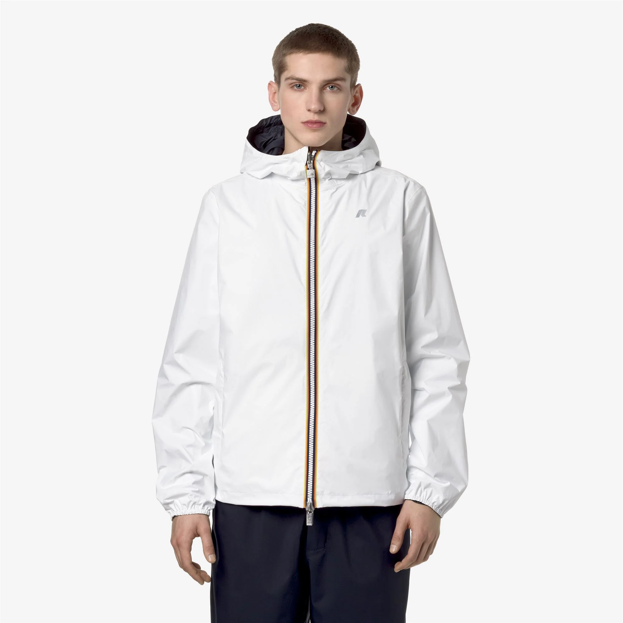 JAKE PLUS.2 REVERSIBLE - Jackets - Short - Man - WHITE-BLUE DEPTH - Image 4