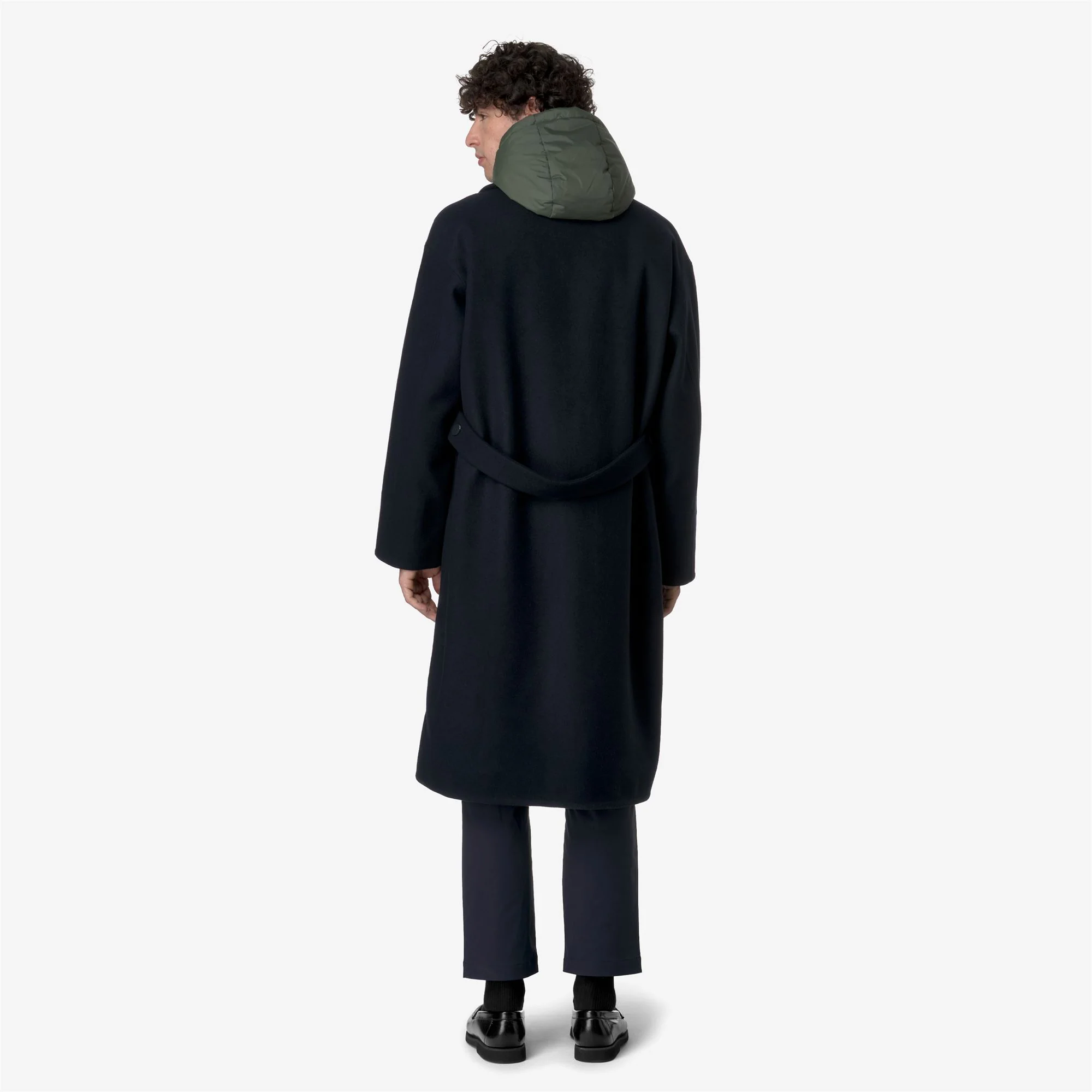 JENZAC WOOLMARK - Jackets - Long - Man - BLUE DEPTH-GREEN BLACKISH - Image 7