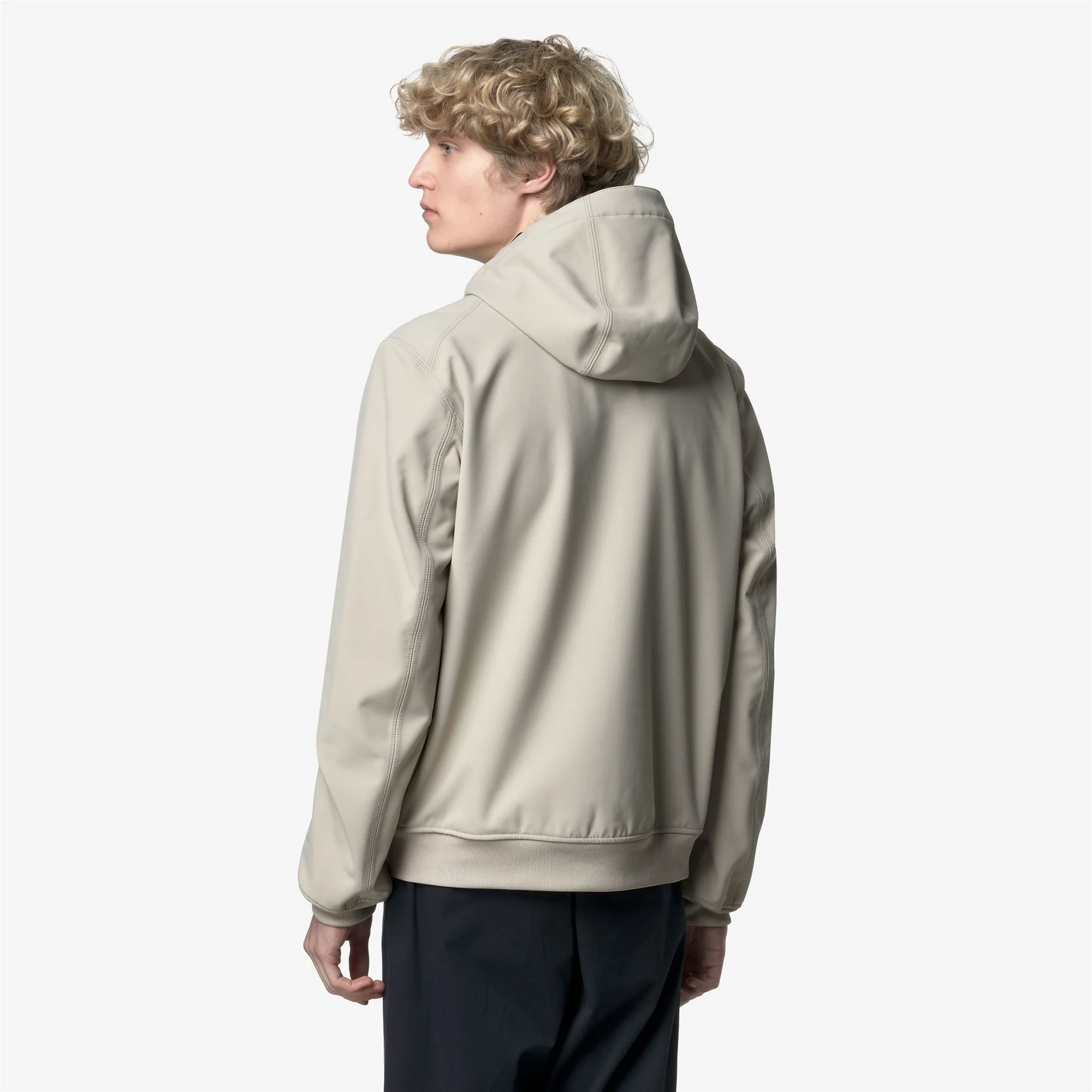 JOACHIM BONDED - Jackets - Short - Man - BEIGE CASHMERE-BLUE DEPTH - Image 5