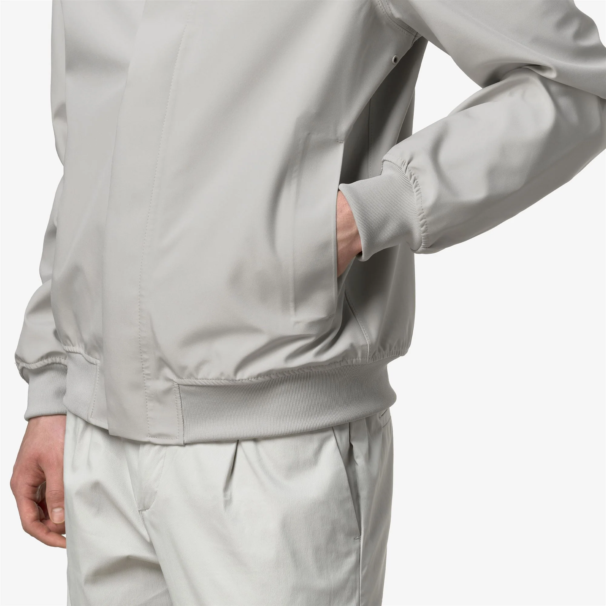 JOACHIM BONDED JERSEY - Jackets - Short - Man - BEIGE LT - Image 2