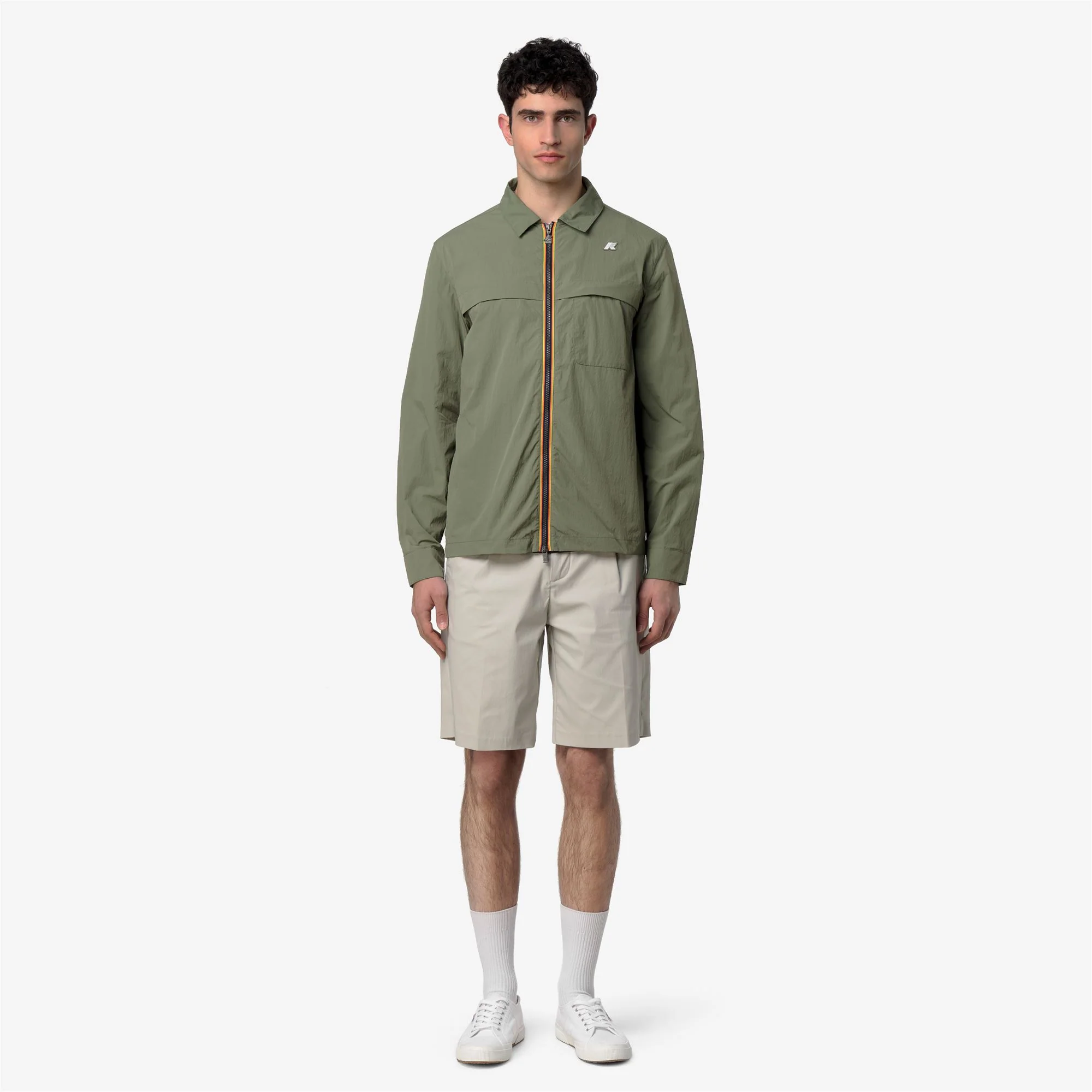 JULES LIGHT NYLON - Jackets - Short - Man - GREEN LICHEN - Image 3