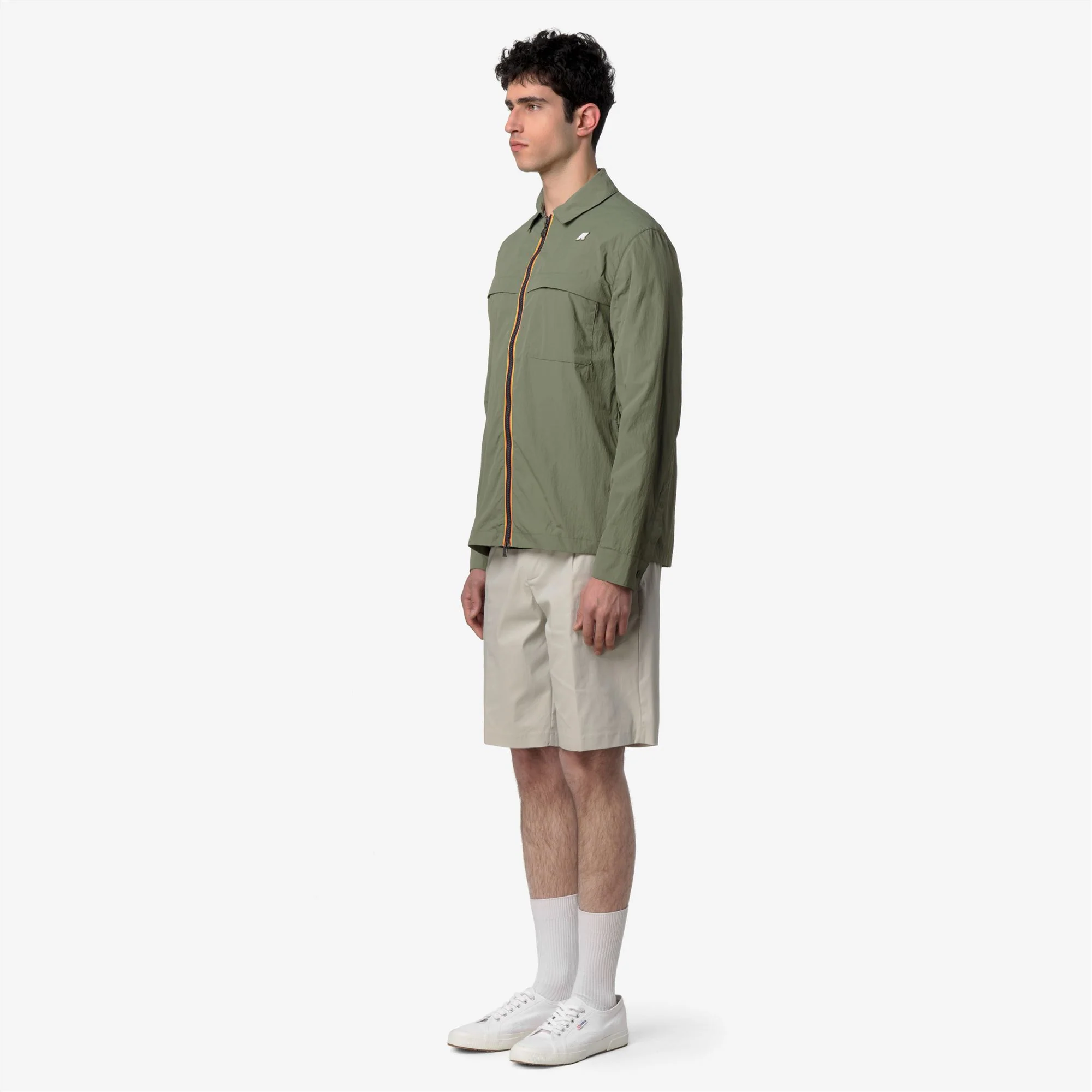 JULES LIGHT NYLON - Jackets - Short - Man - GREEN LICHEN - Image 4